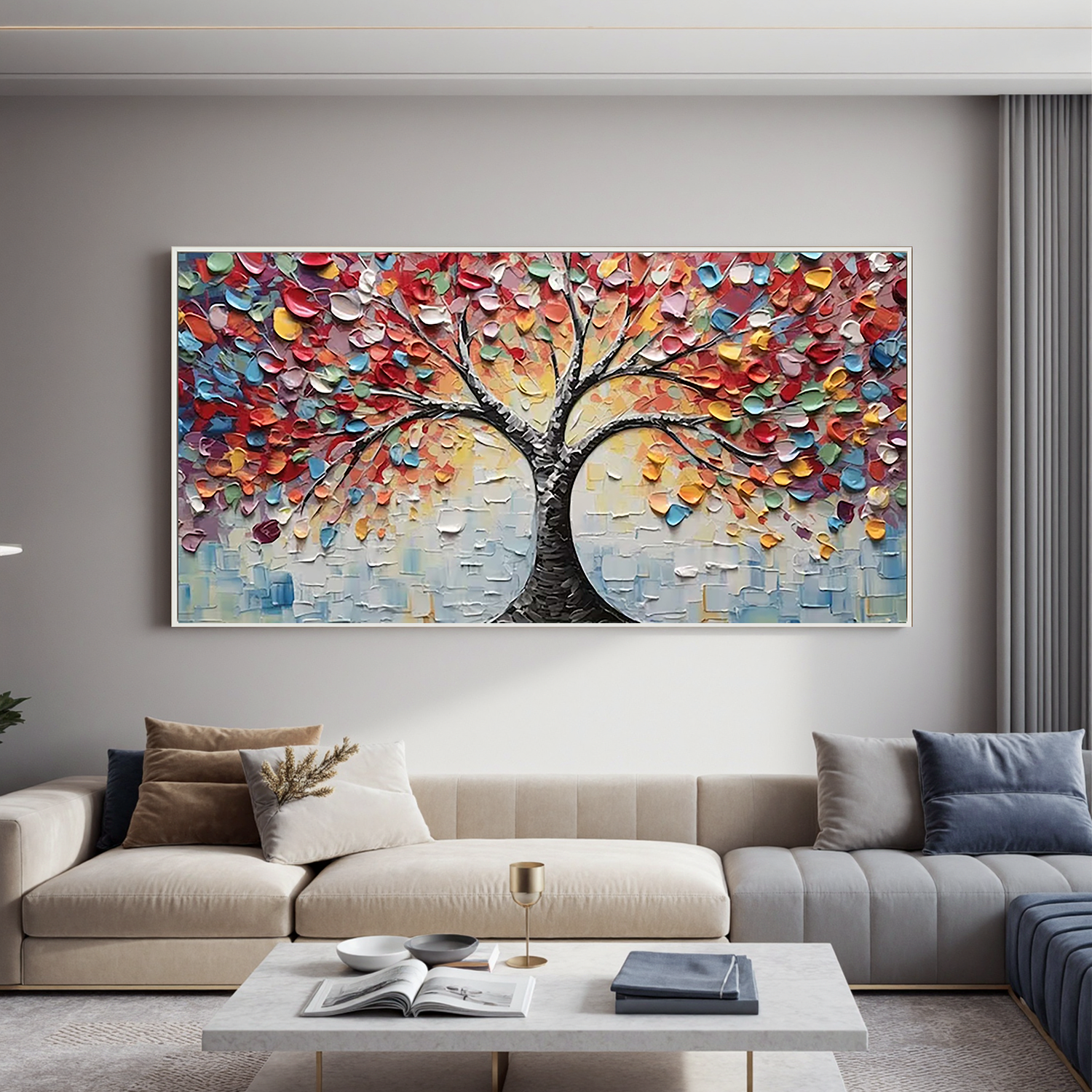 Flower-tree Art #ZY 653