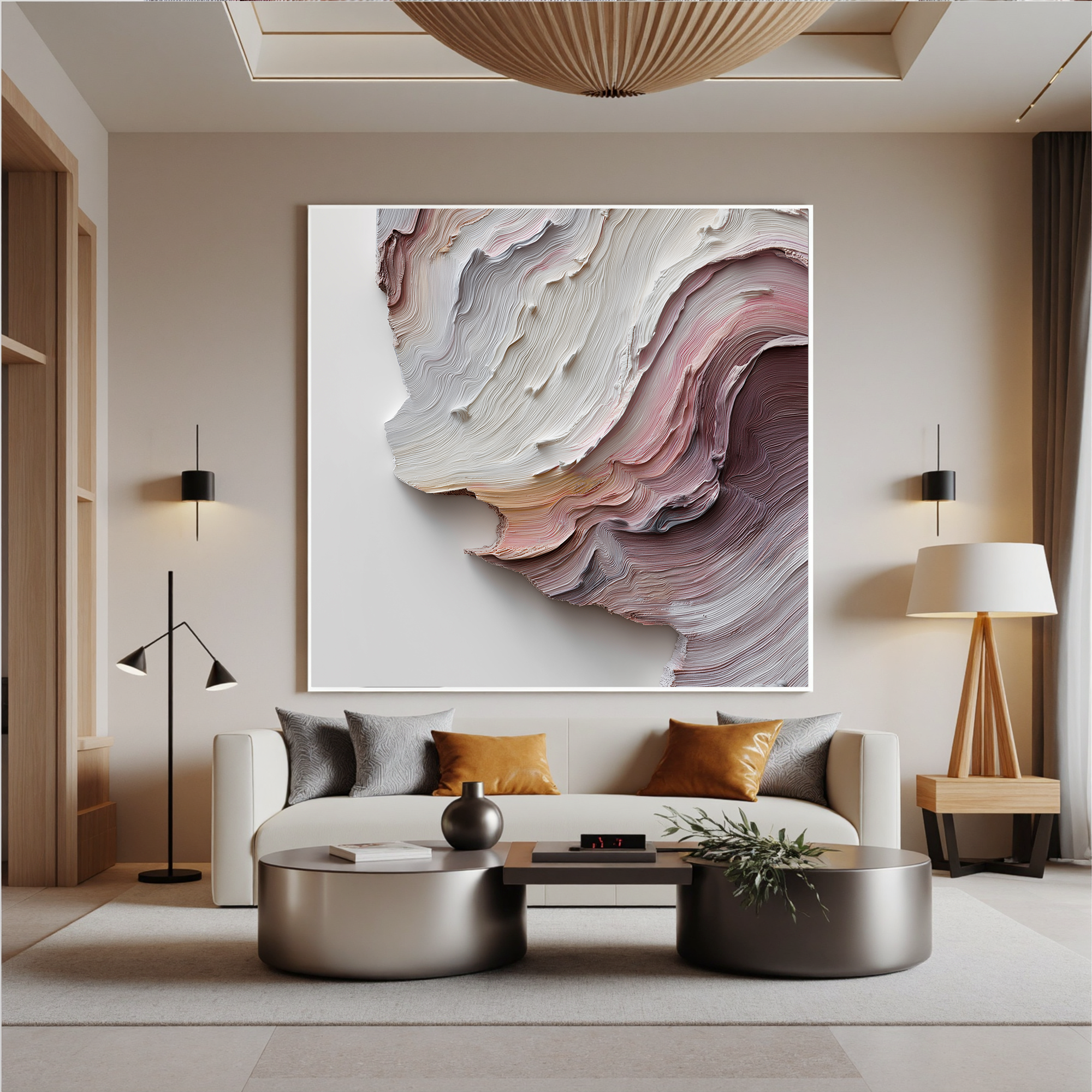 Plaster-art-texture-painting Art #ZY159