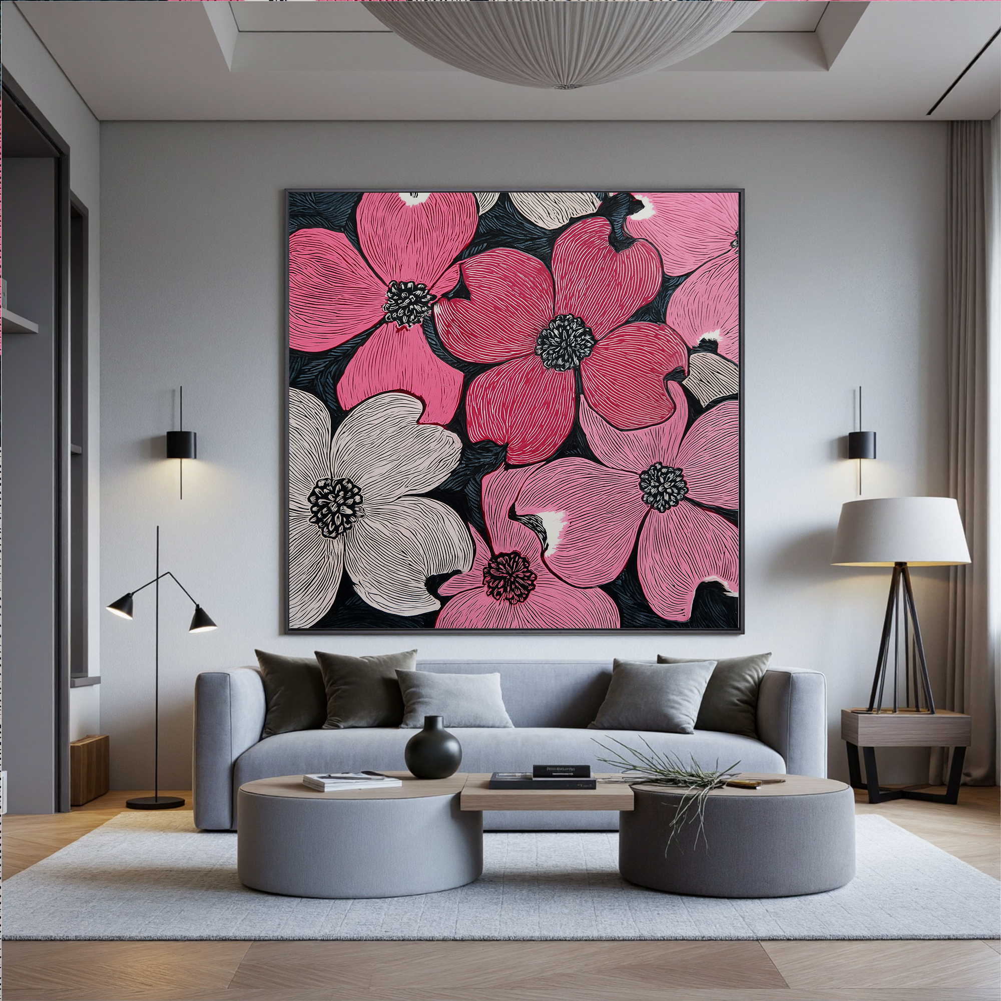 Flower-tree Art #ZY133