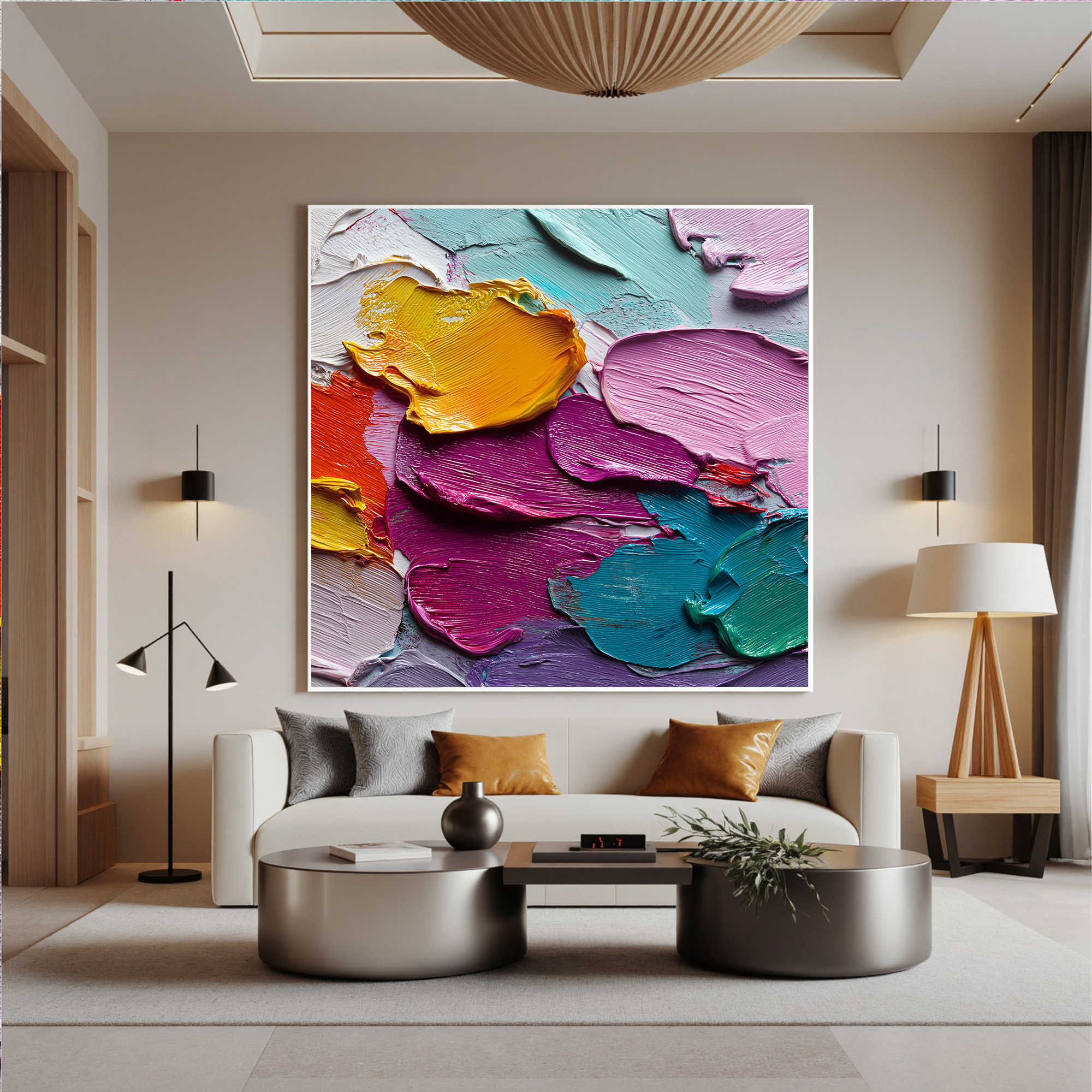 Colorful-painting Art #ZY134