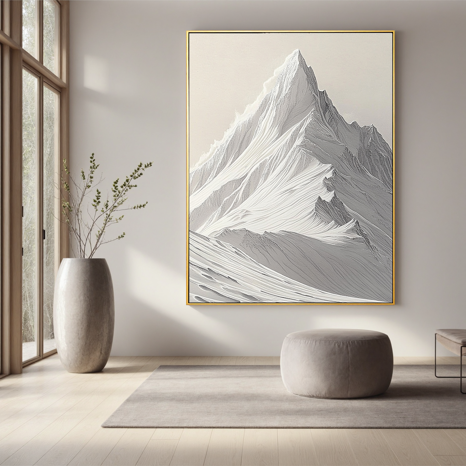 Mountains-valley Art #ZY 447