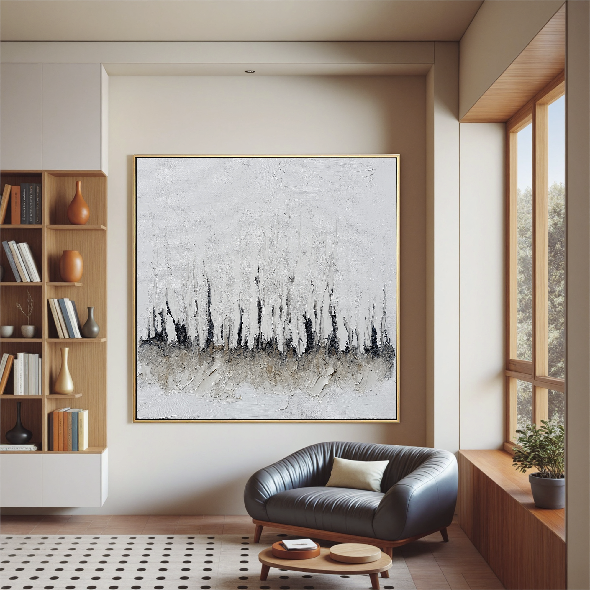 Plaster-art-texture-painting Art #ZY048