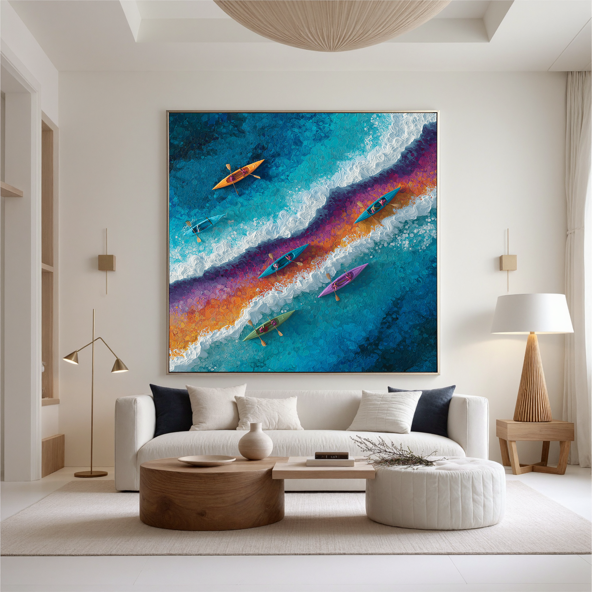 Ocean & Sky Art #ZY092