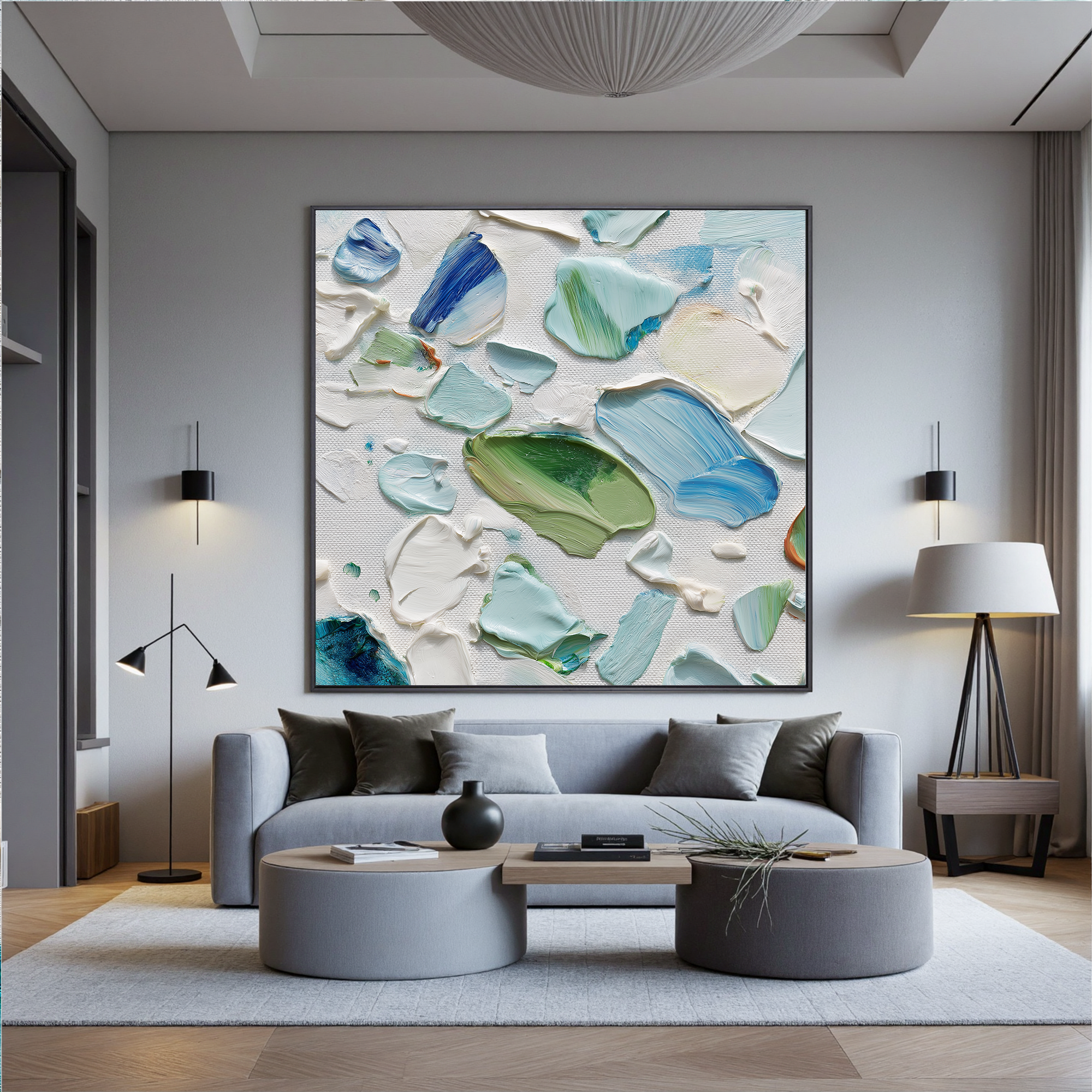 Plaster-art-texture-painting Art #ZY250