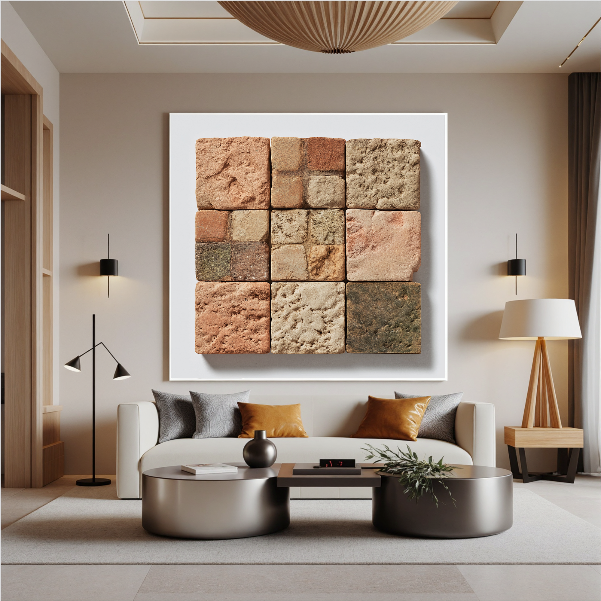 Plaster-art-texture-painting Art #ZY205