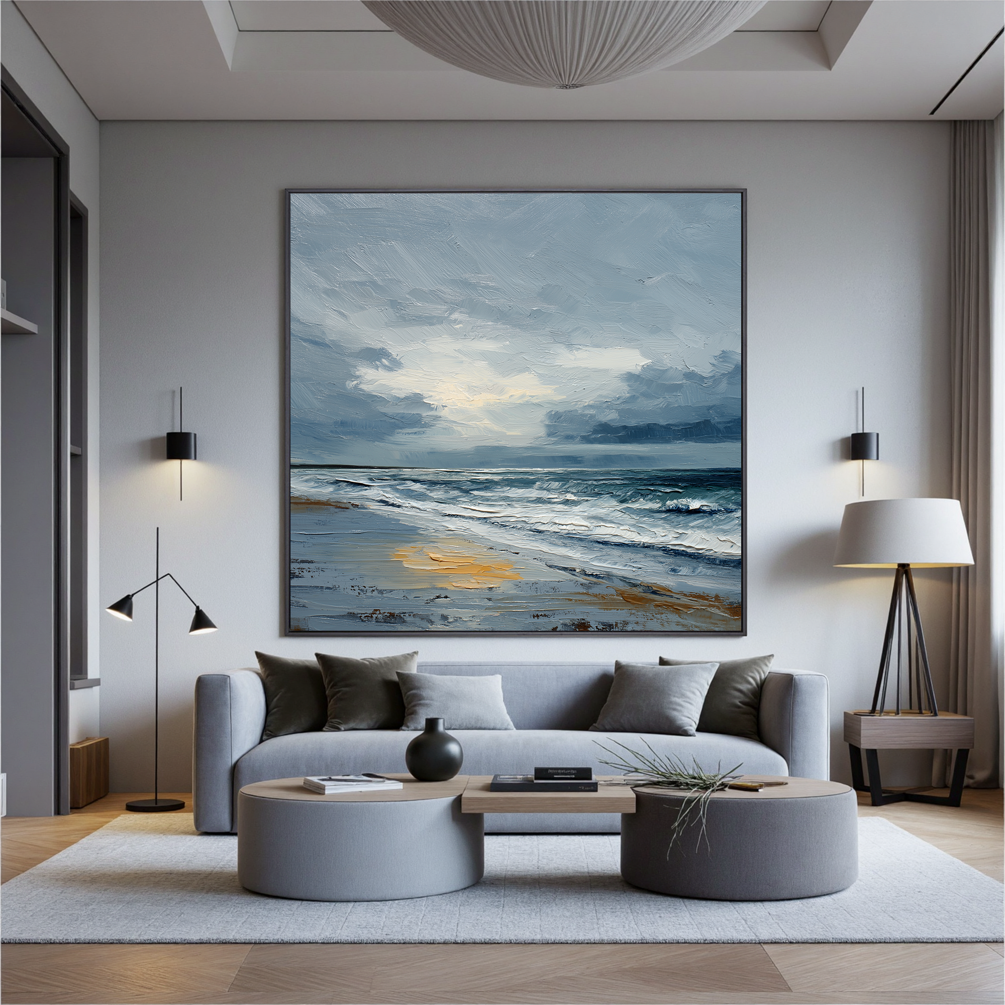 Ocean & Sky Art #ZY016