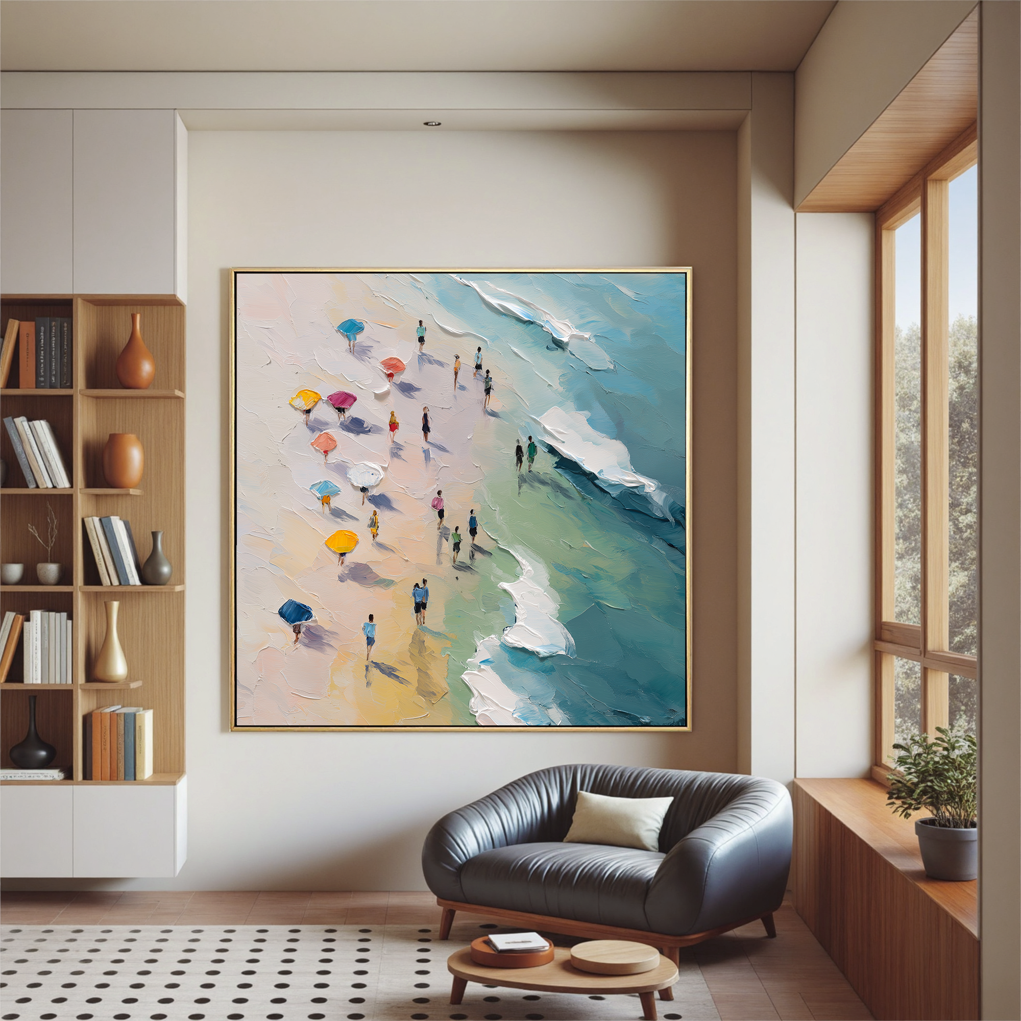 Plaster-art-texture-painting Art #ZY284