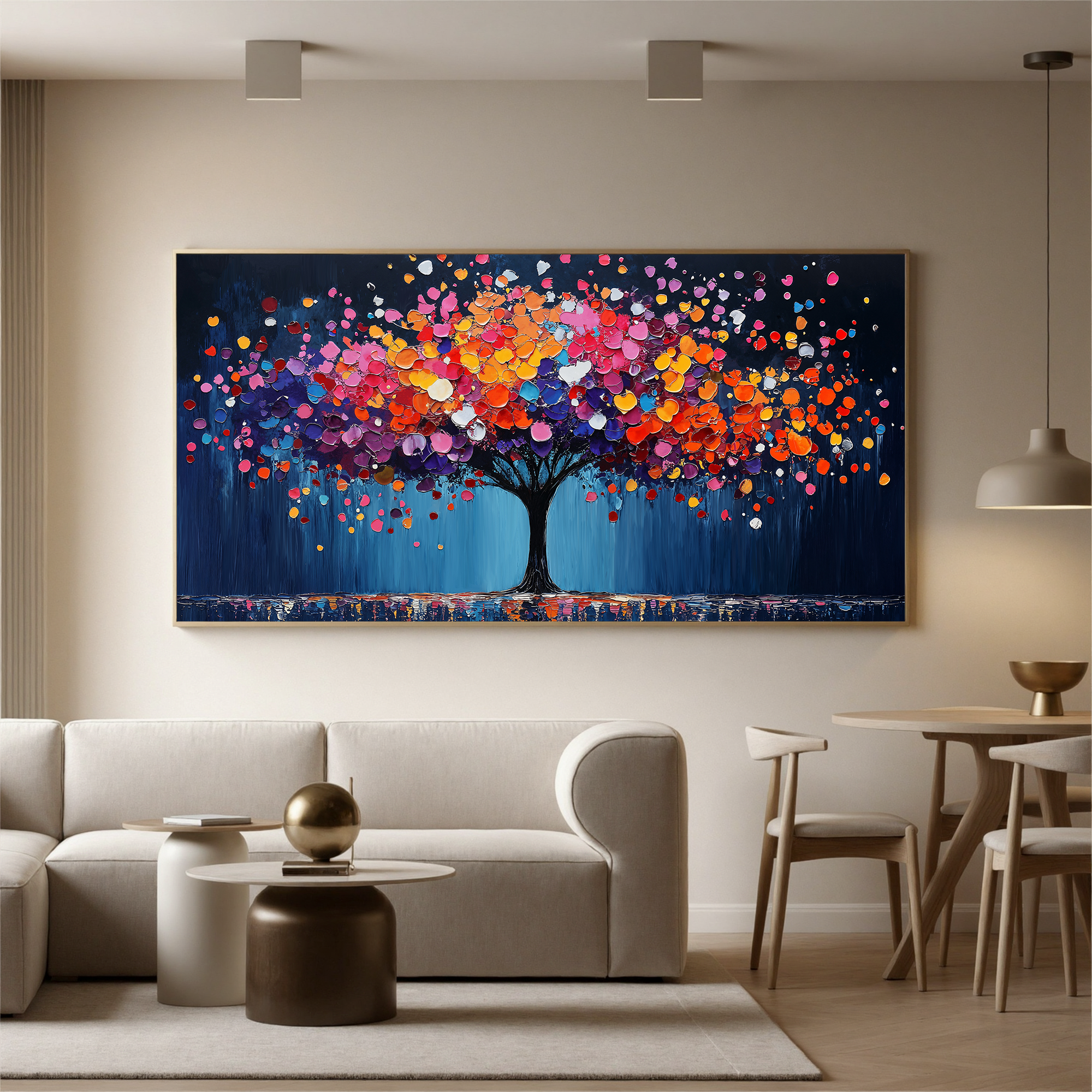 Colorful-painting-art #ZY 519