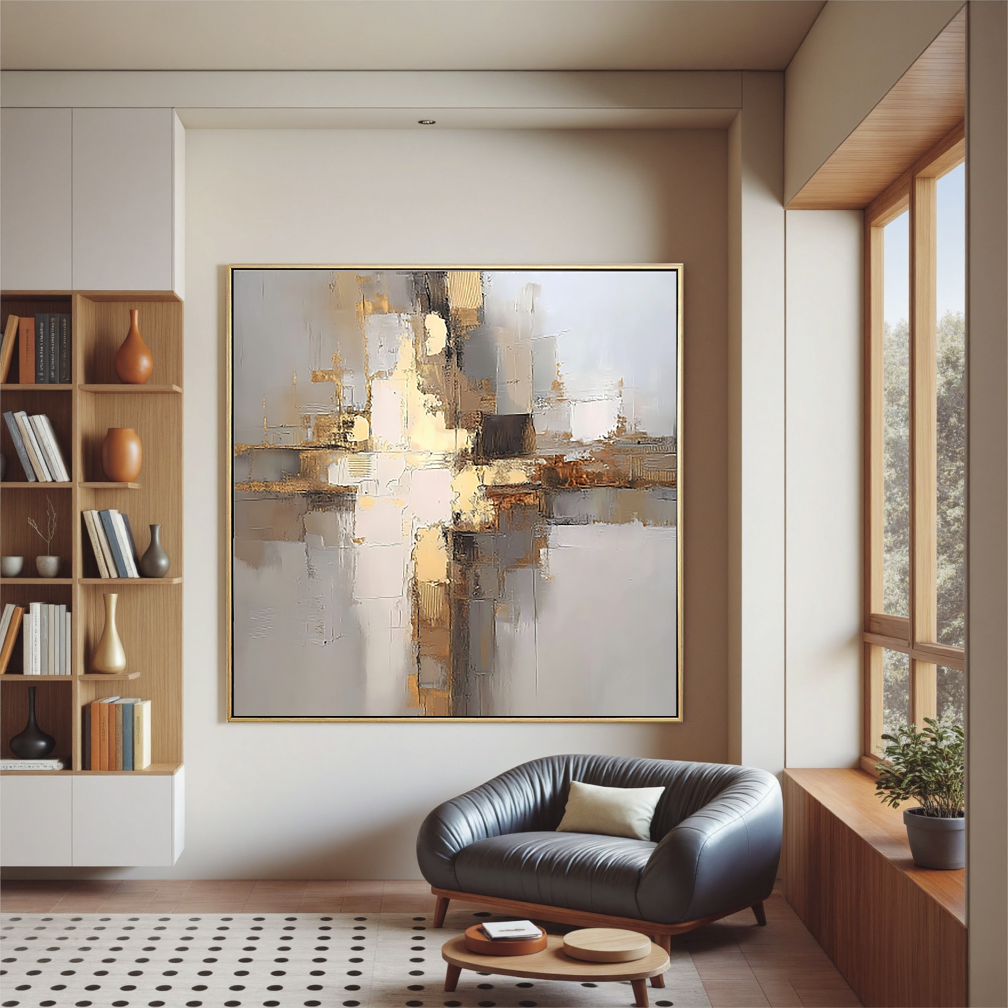 Plaster-art-texture-painting Art #ZY027