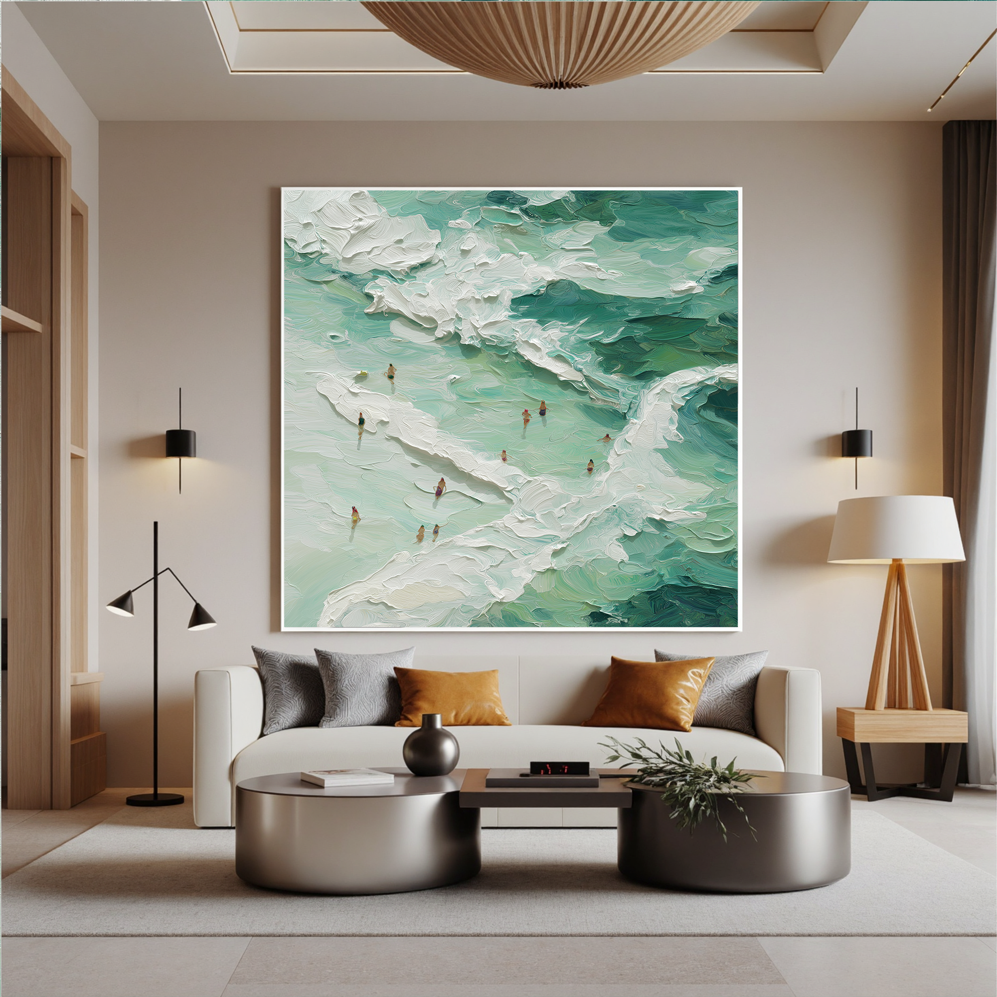 Ocean & Sky Art #ZY194