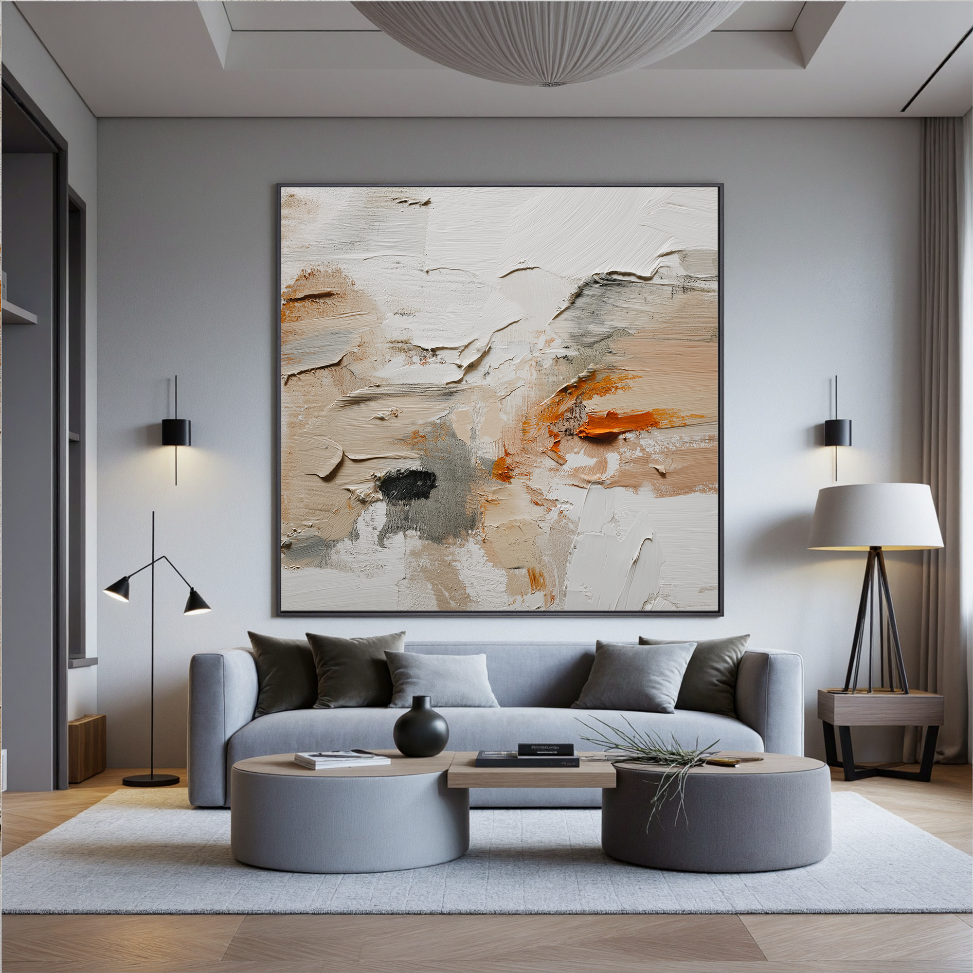 Plaster-art-texture-painting Art #ZY211