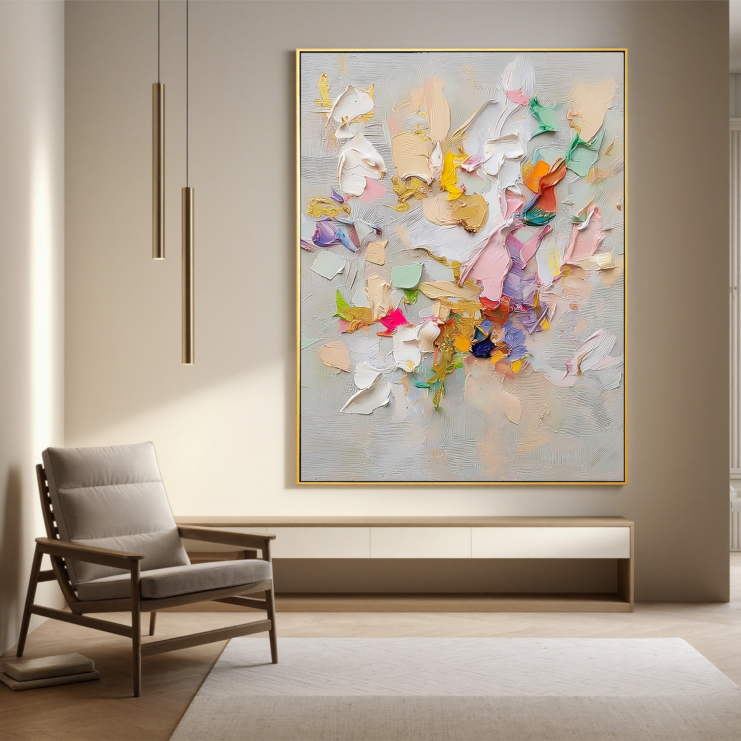 Plaster-texture-art #ZY 358