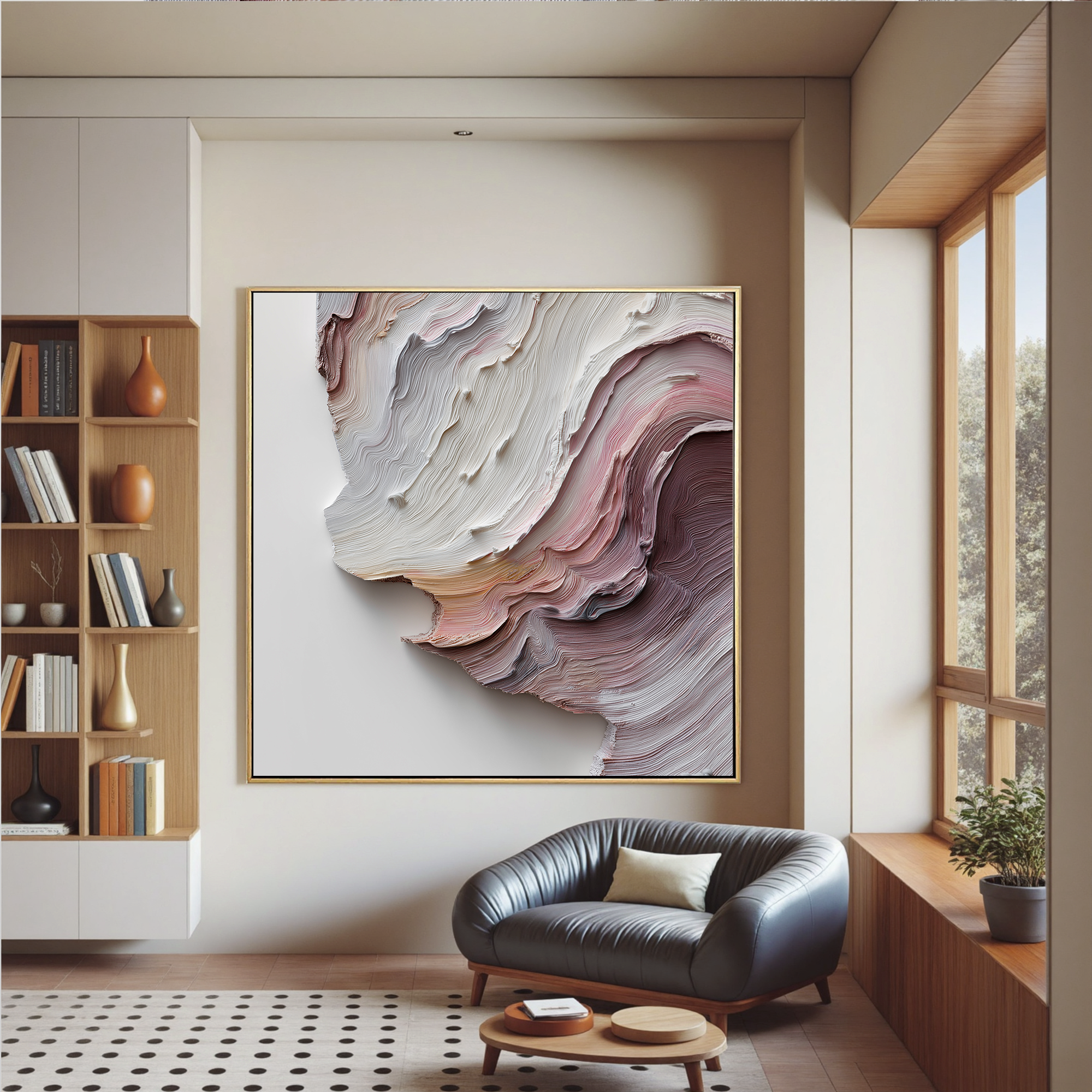 Plaster-art-texture-painting Art #ZY159