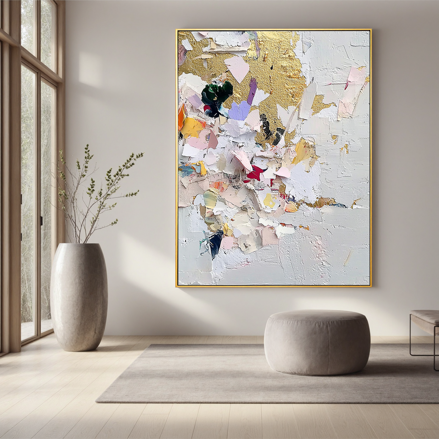 Plaster-texture-art #ZY 611