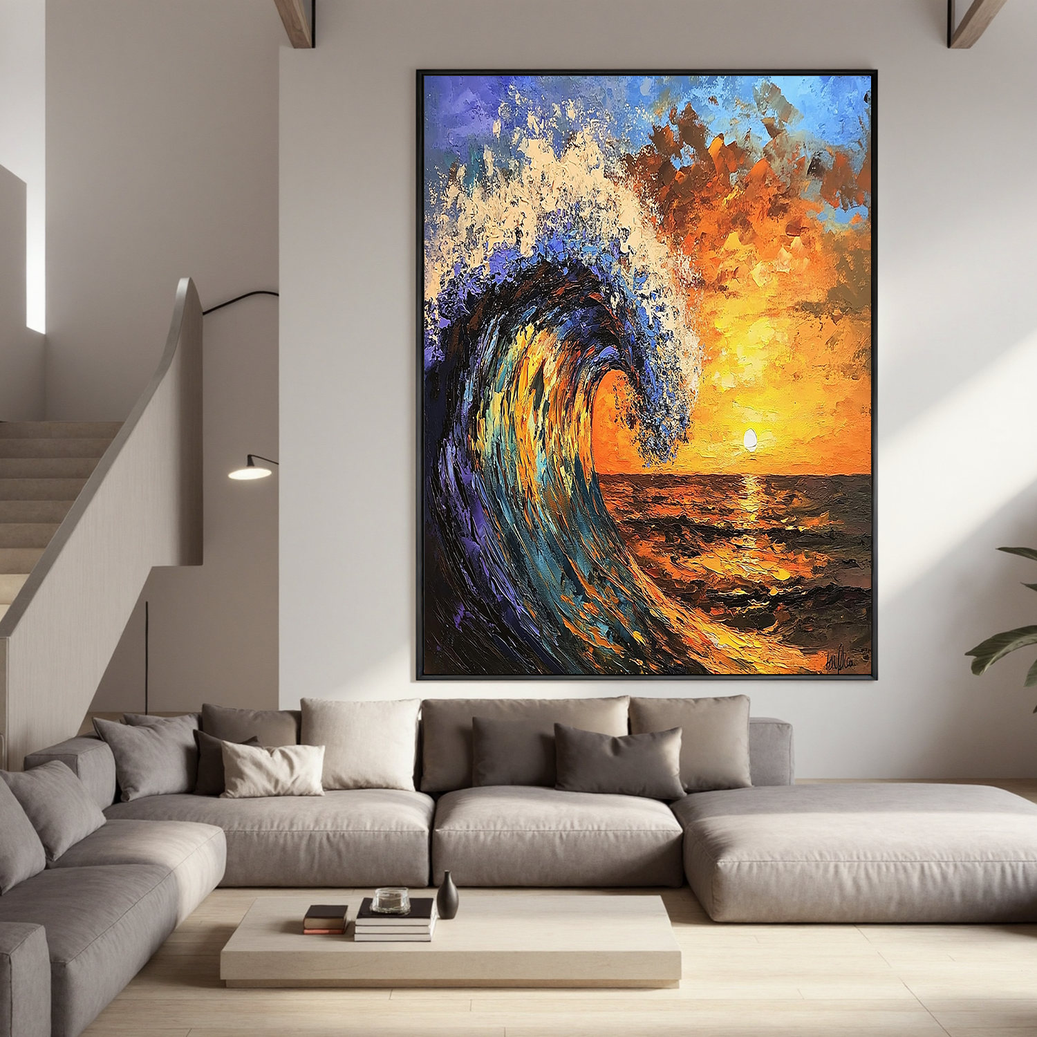 Ocean-sky Art #ZY 618