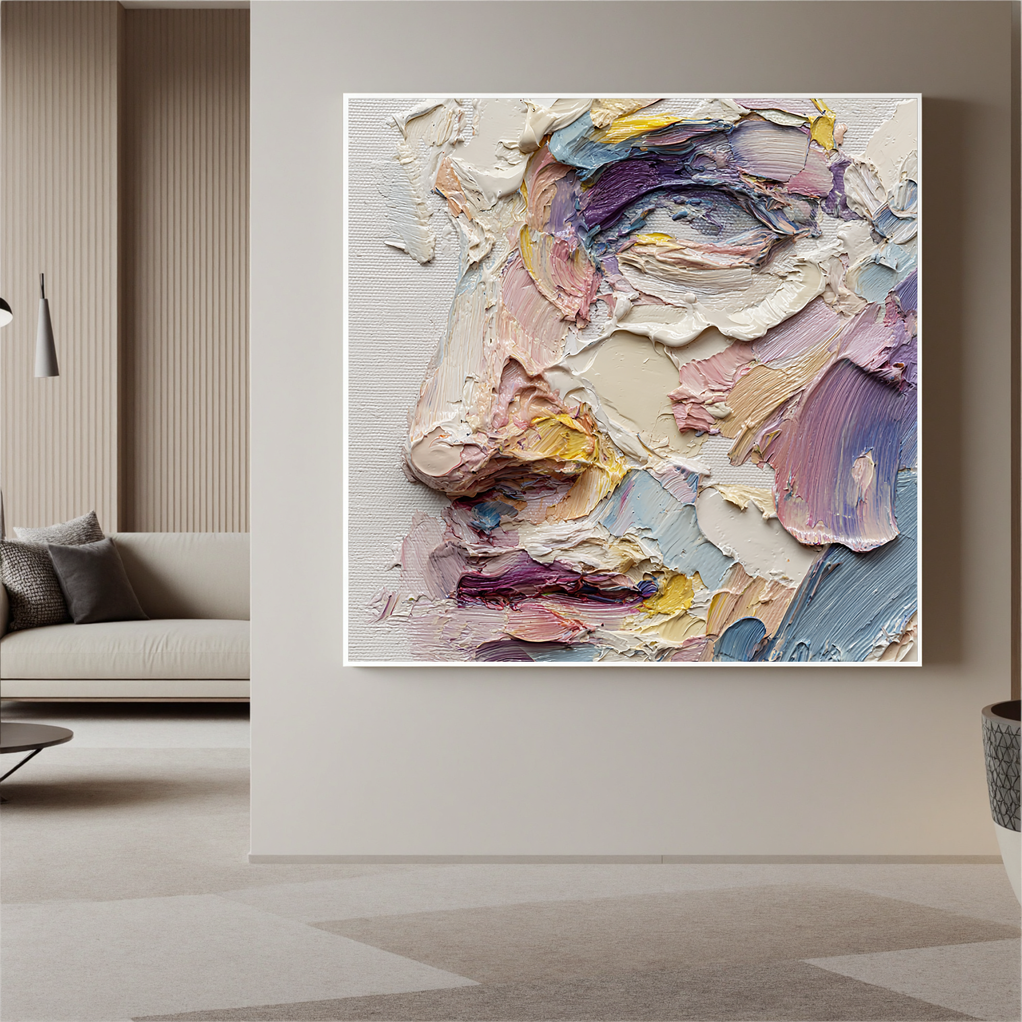 Plaster-art-texture-painting Art #ZY 400