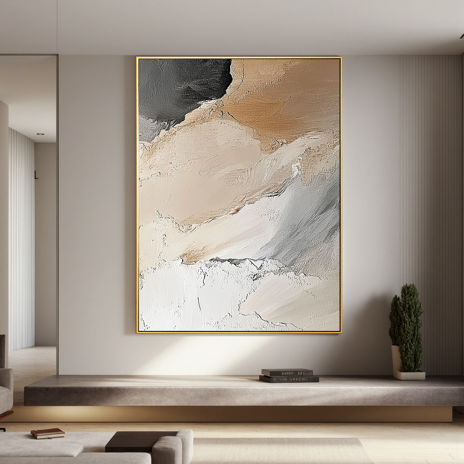 Plaster-texture-art #ZY 634