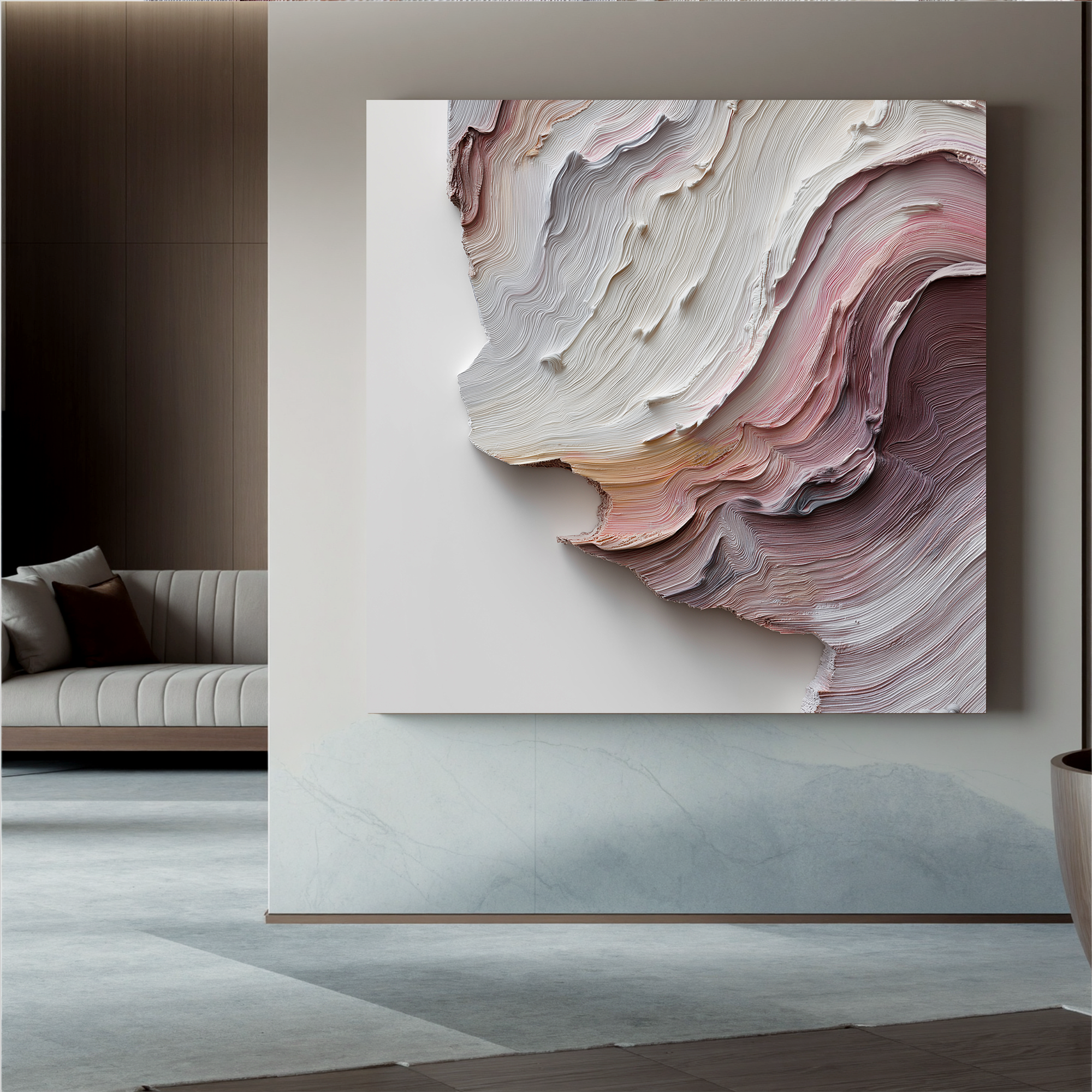 Plaster-art-texture-painting Art #ZY159