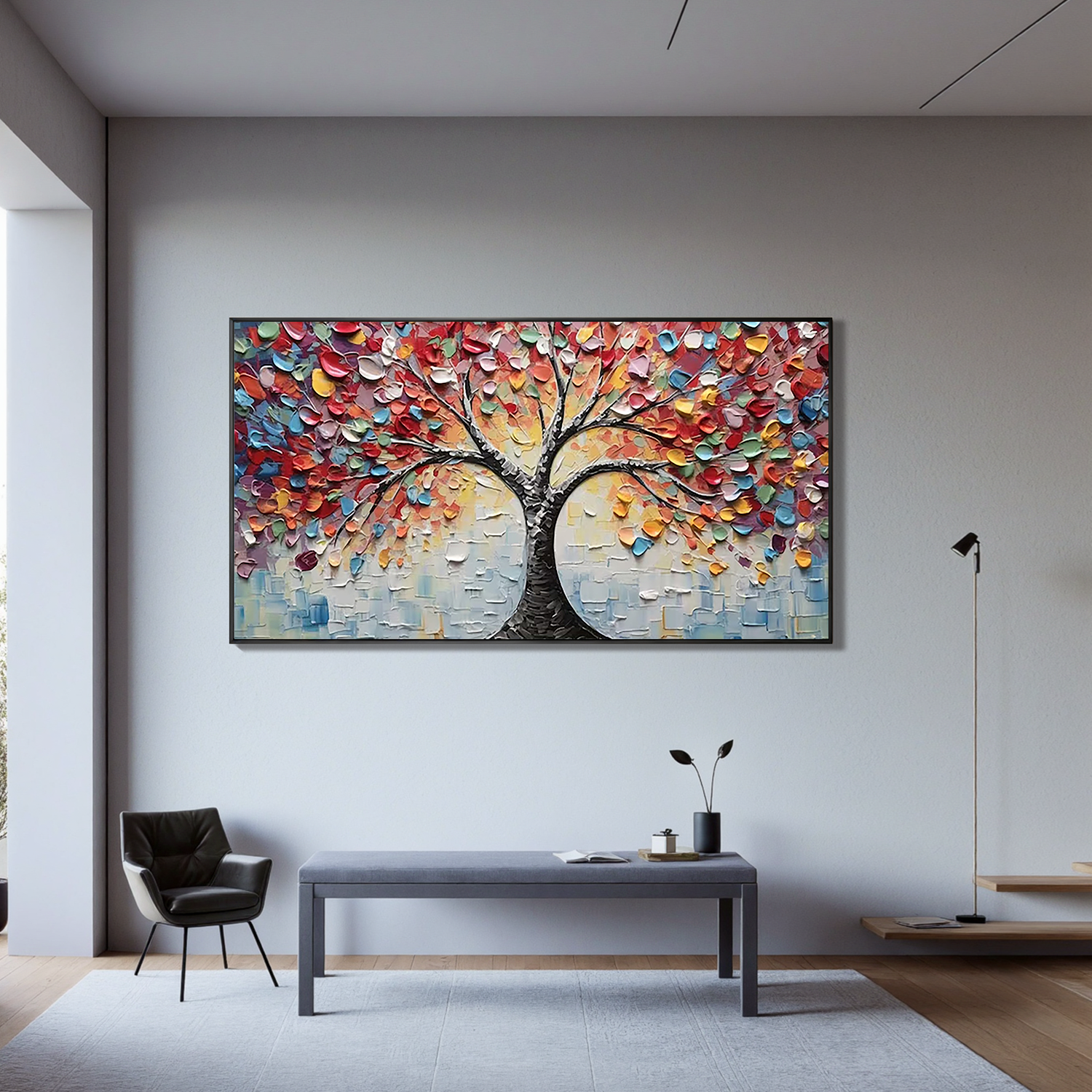 Flower-tree Art #ZY 653