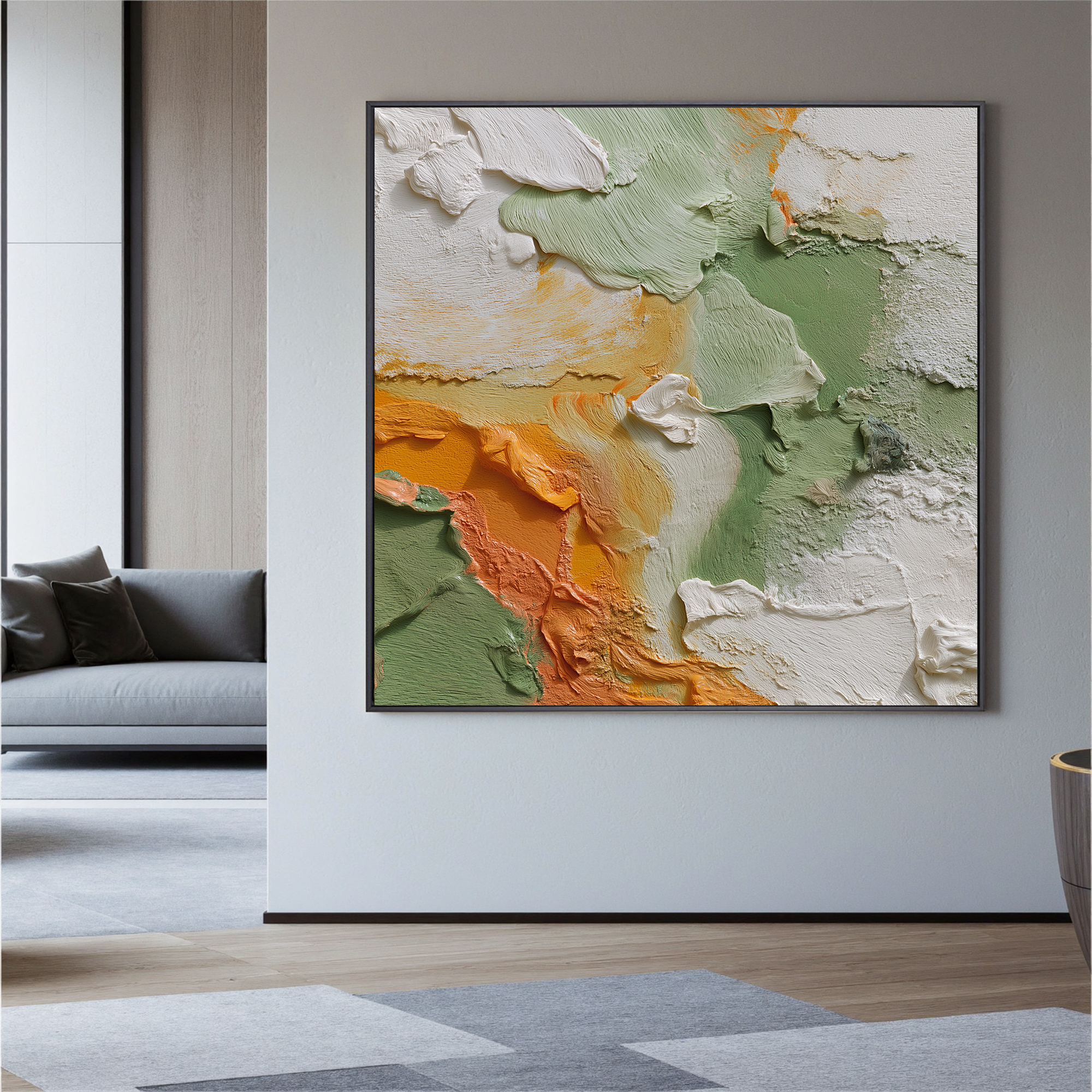 Plaster-art-texture-painting Art #ZY288