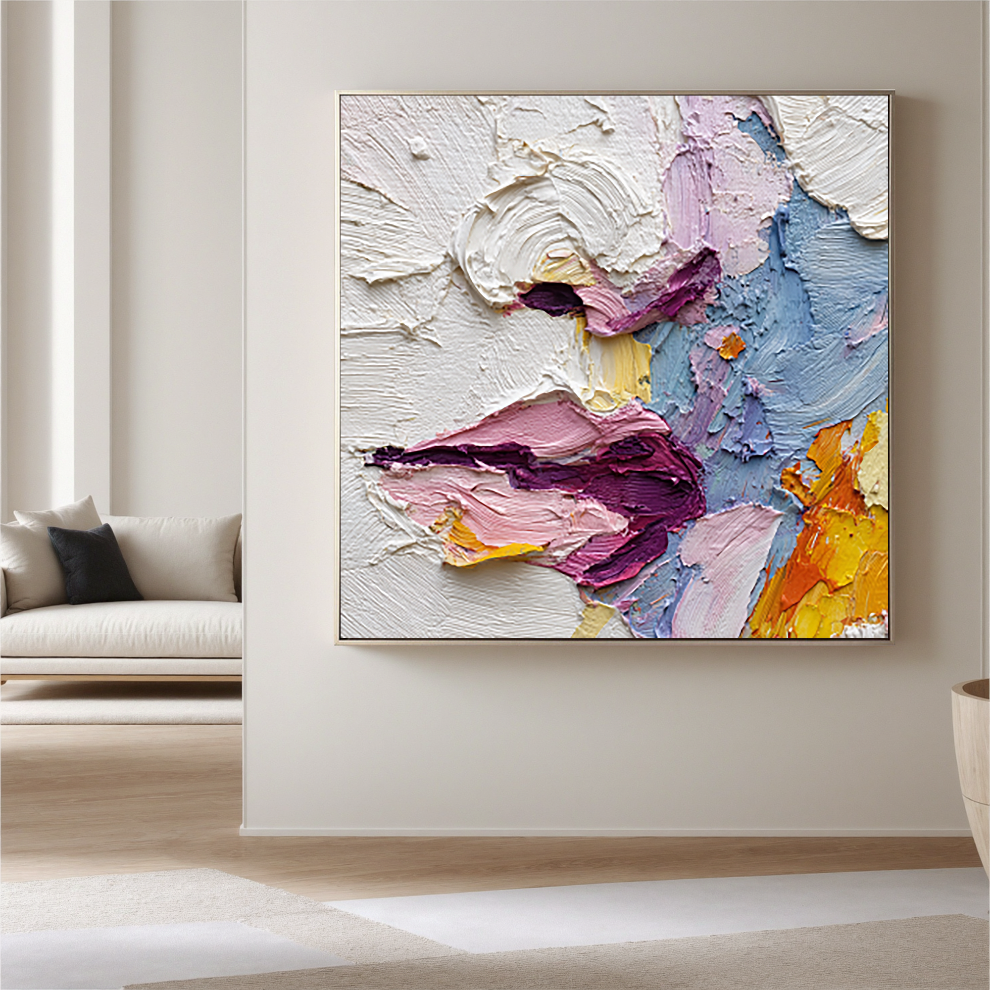 Plaster-art-texture-painting Art #ZY244