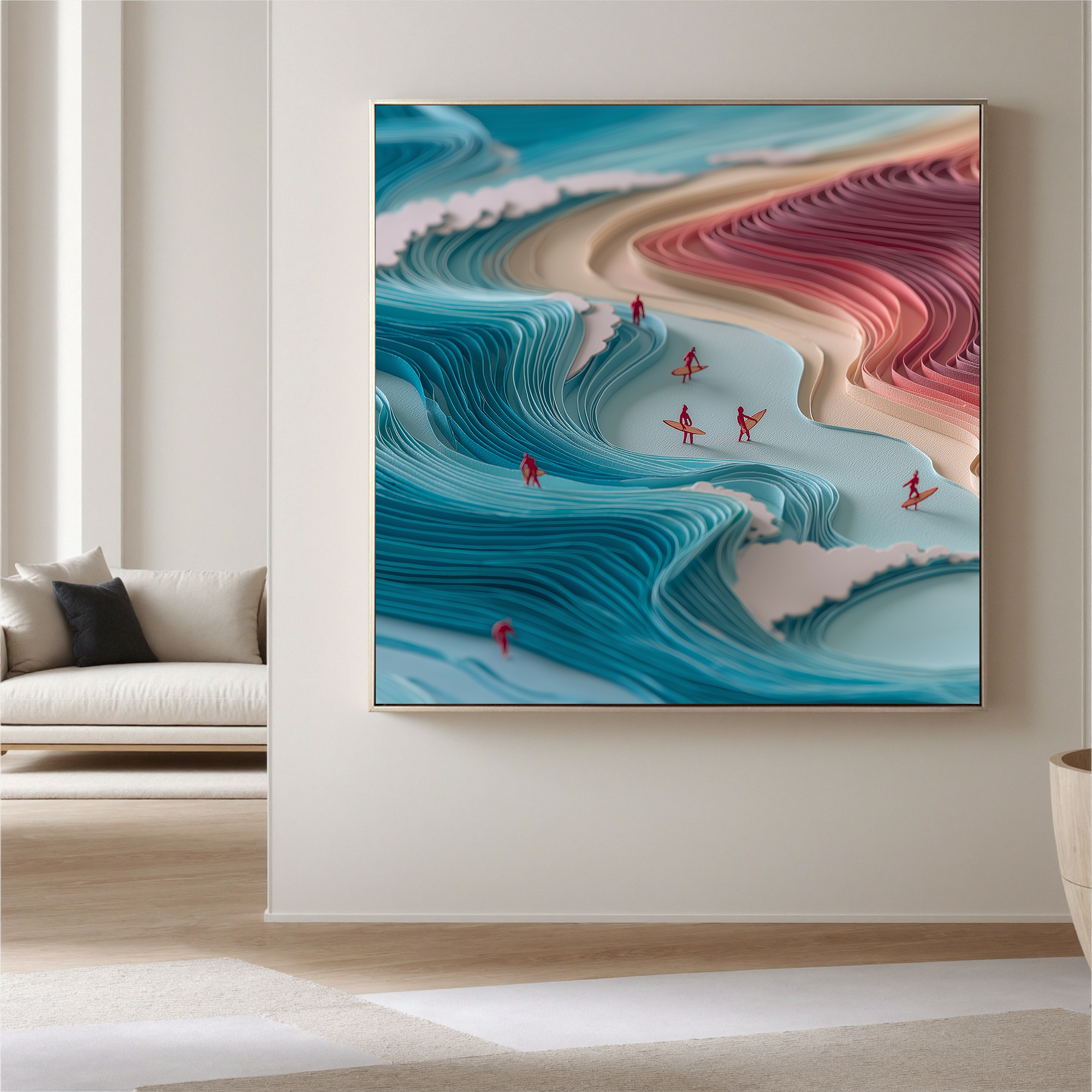 Ocean & Sky Art #ZY082