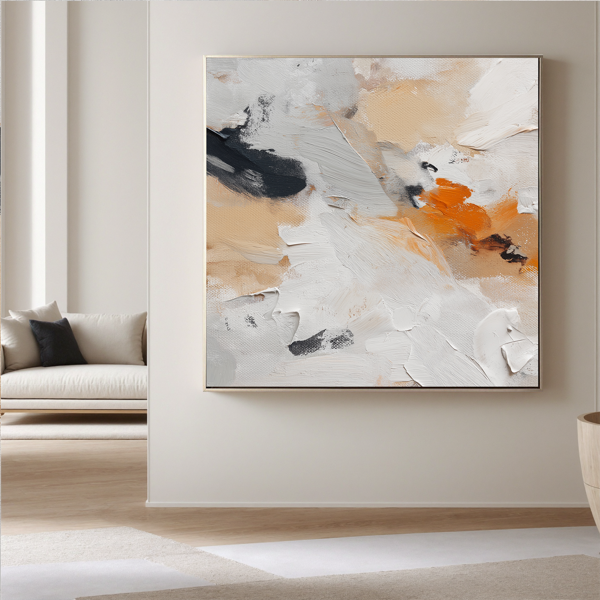 Plaster-art-texture-painting Art #ZY213