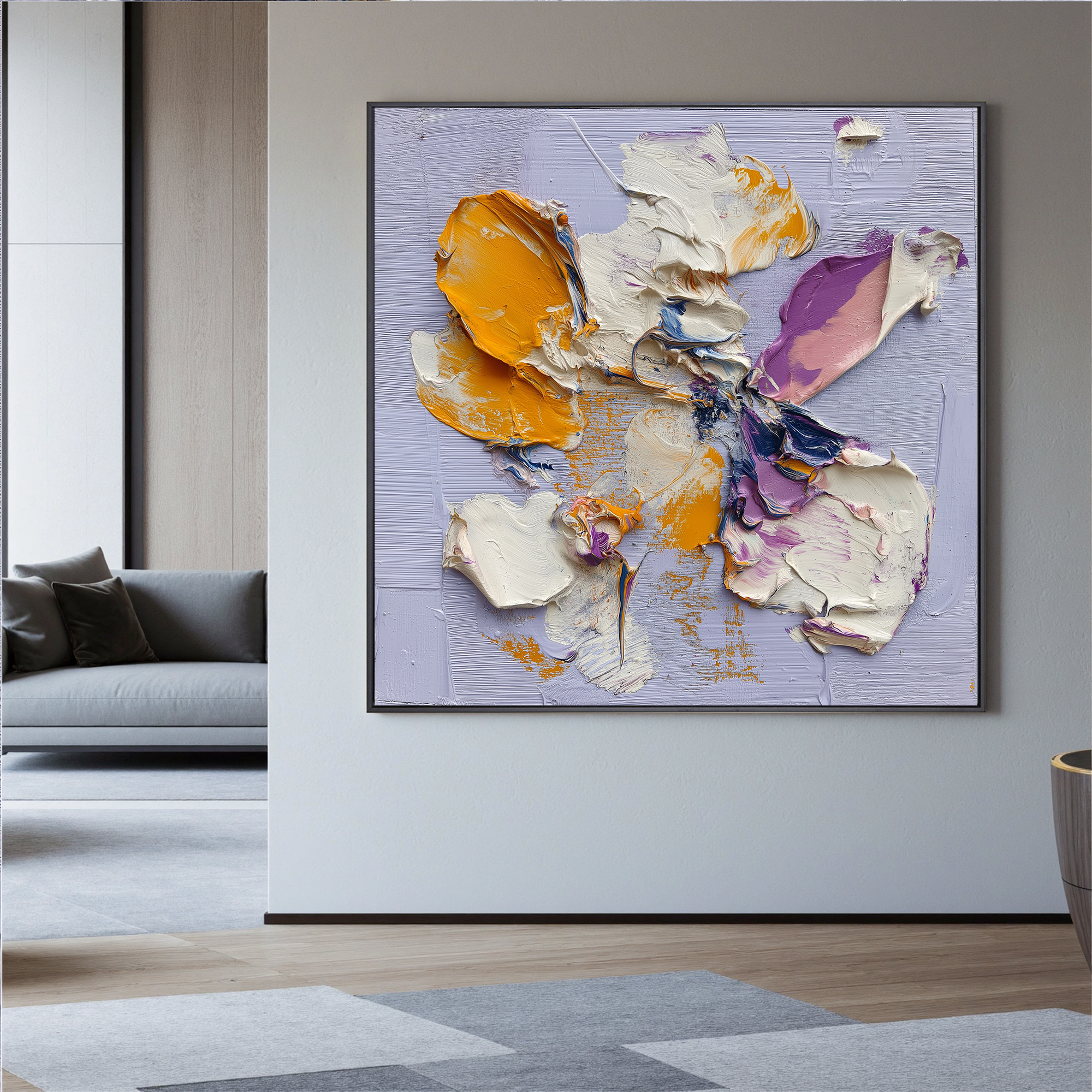 Plaster-art-texture-painting Art #ZY238