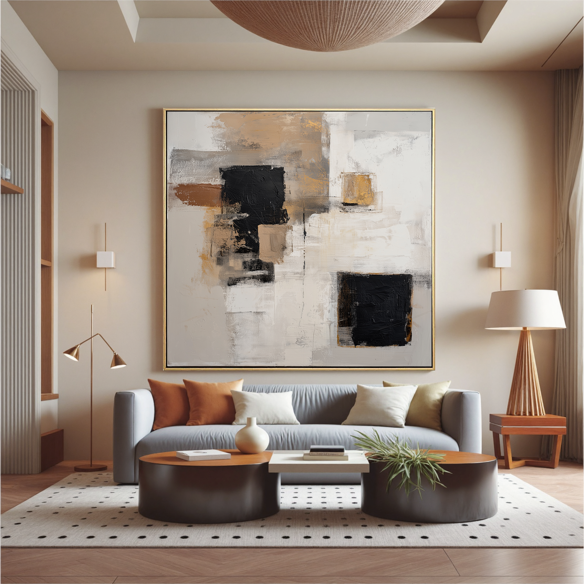 Plaster-art-texture-painting Art #ZY106