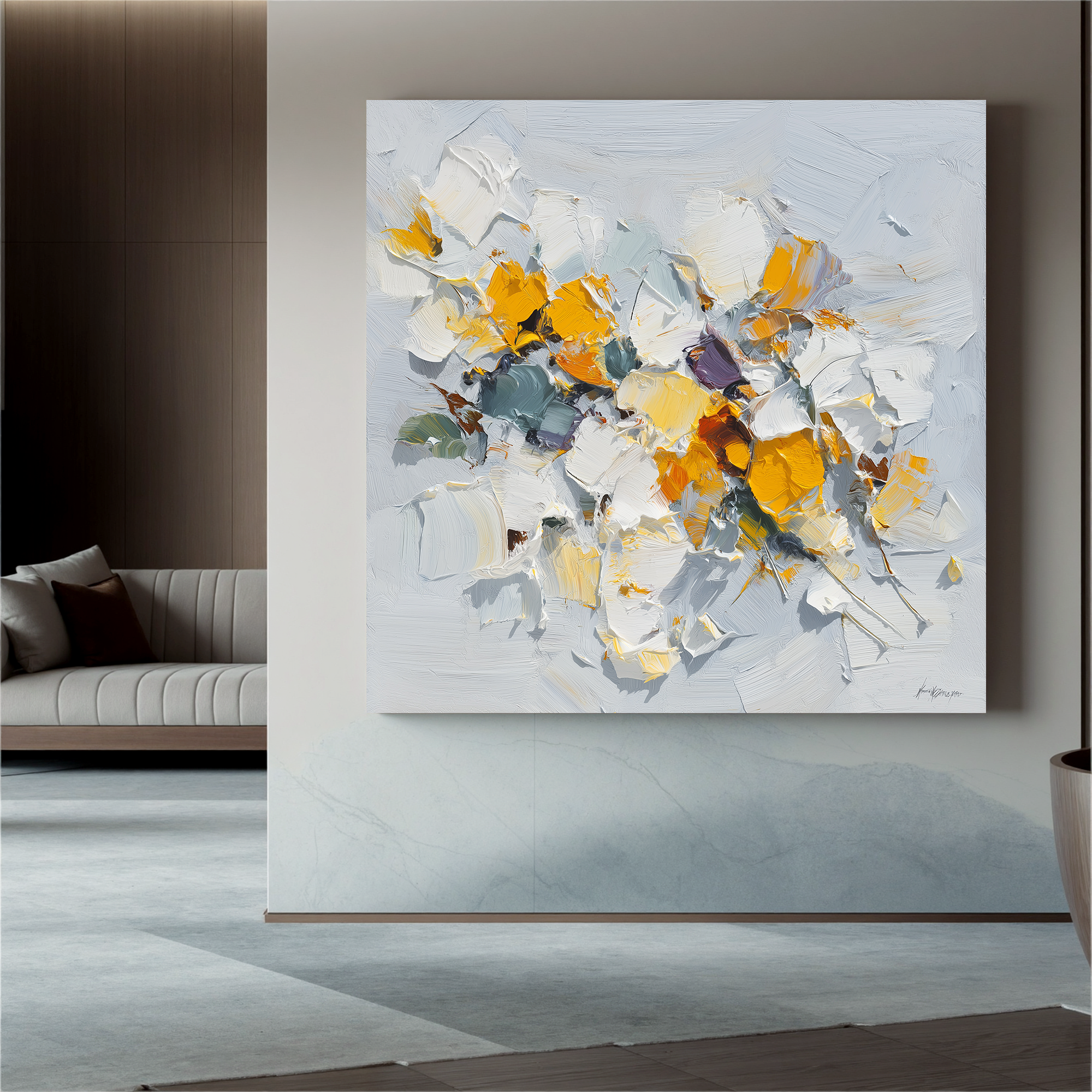 Plaster-art-texture-painting Art #ZY111