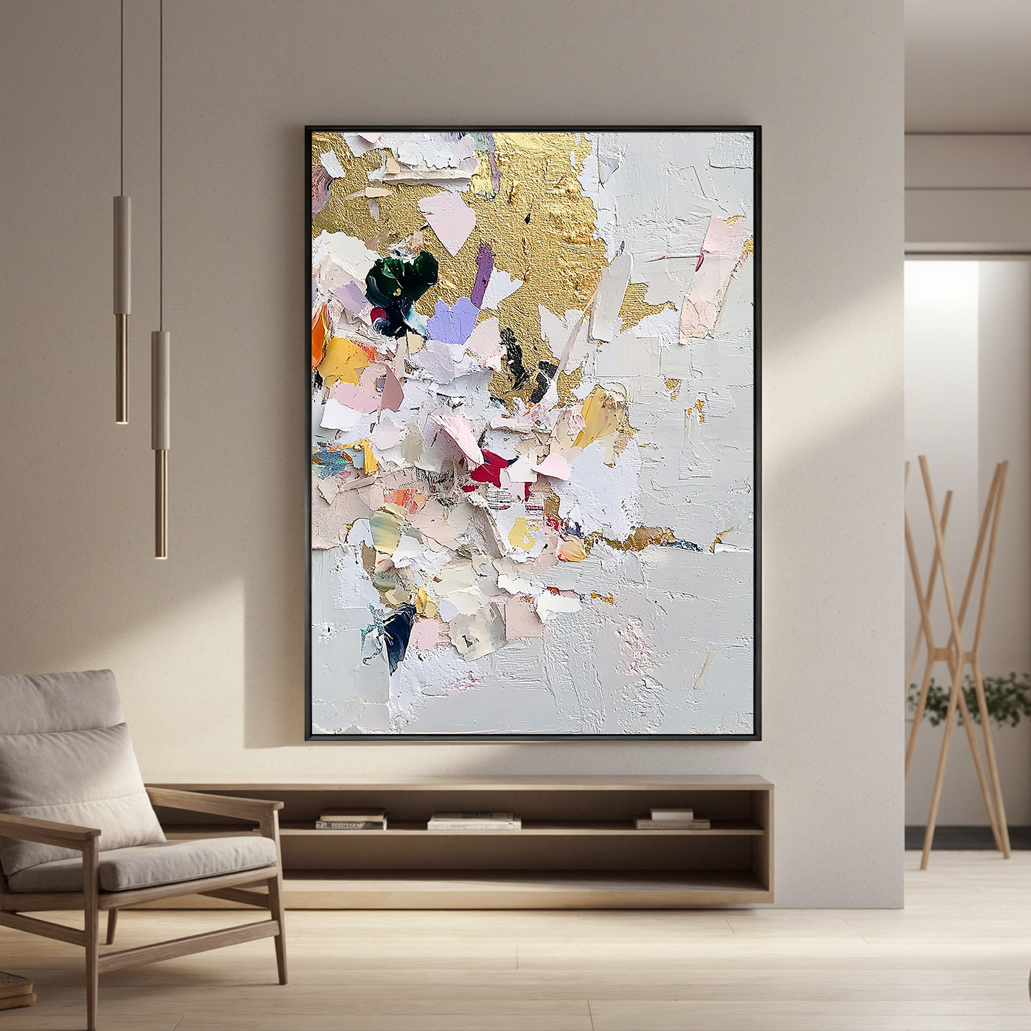 Plaster-texture-art #ZY 611