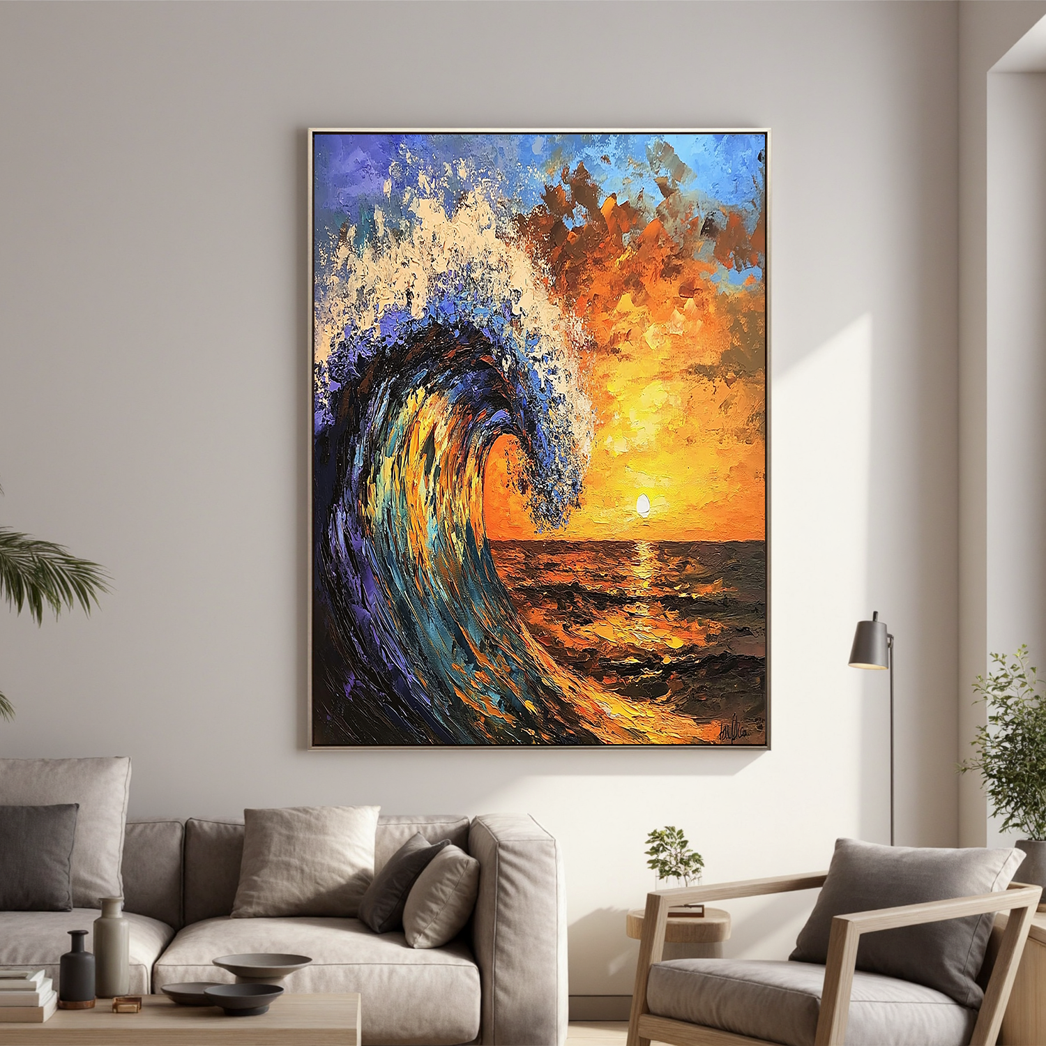 Ocean-sky Art #ZY 618