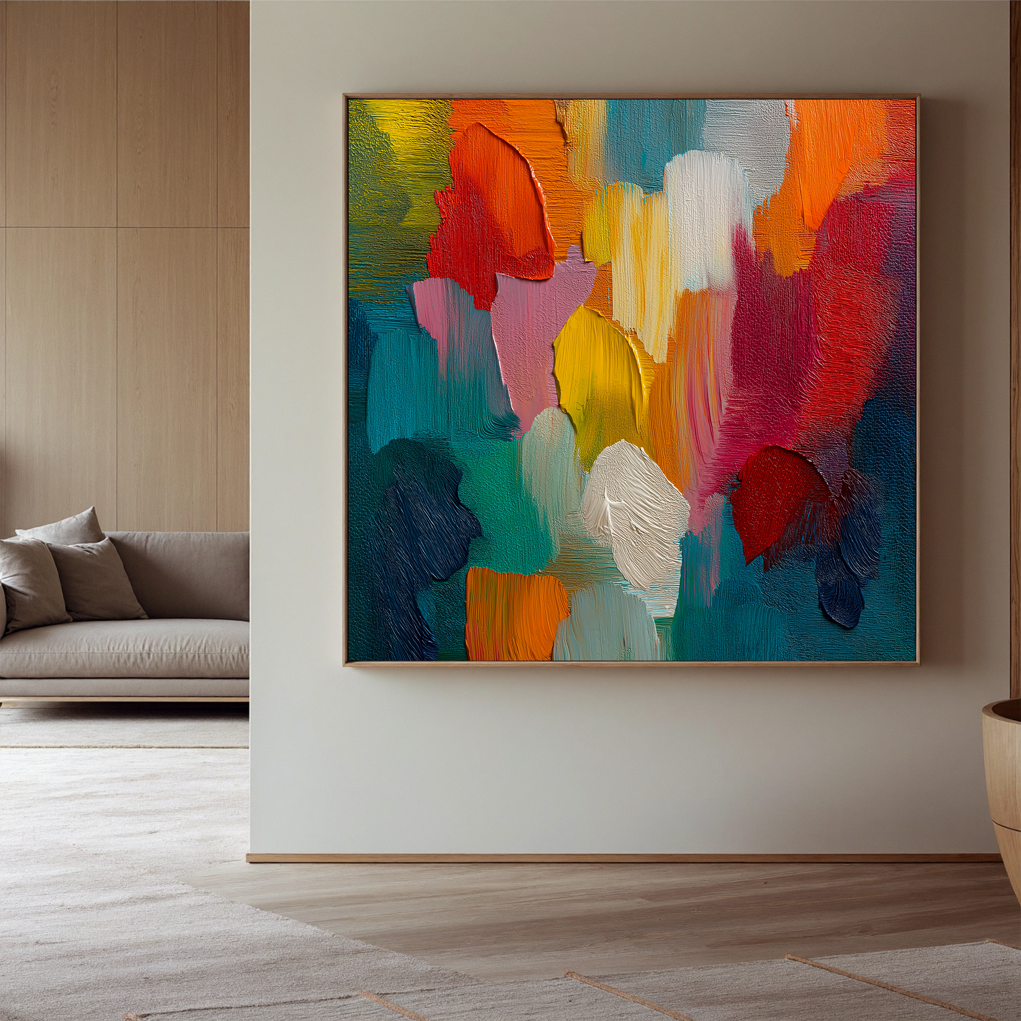 Plaster-art-texture-painting Art #ZY307