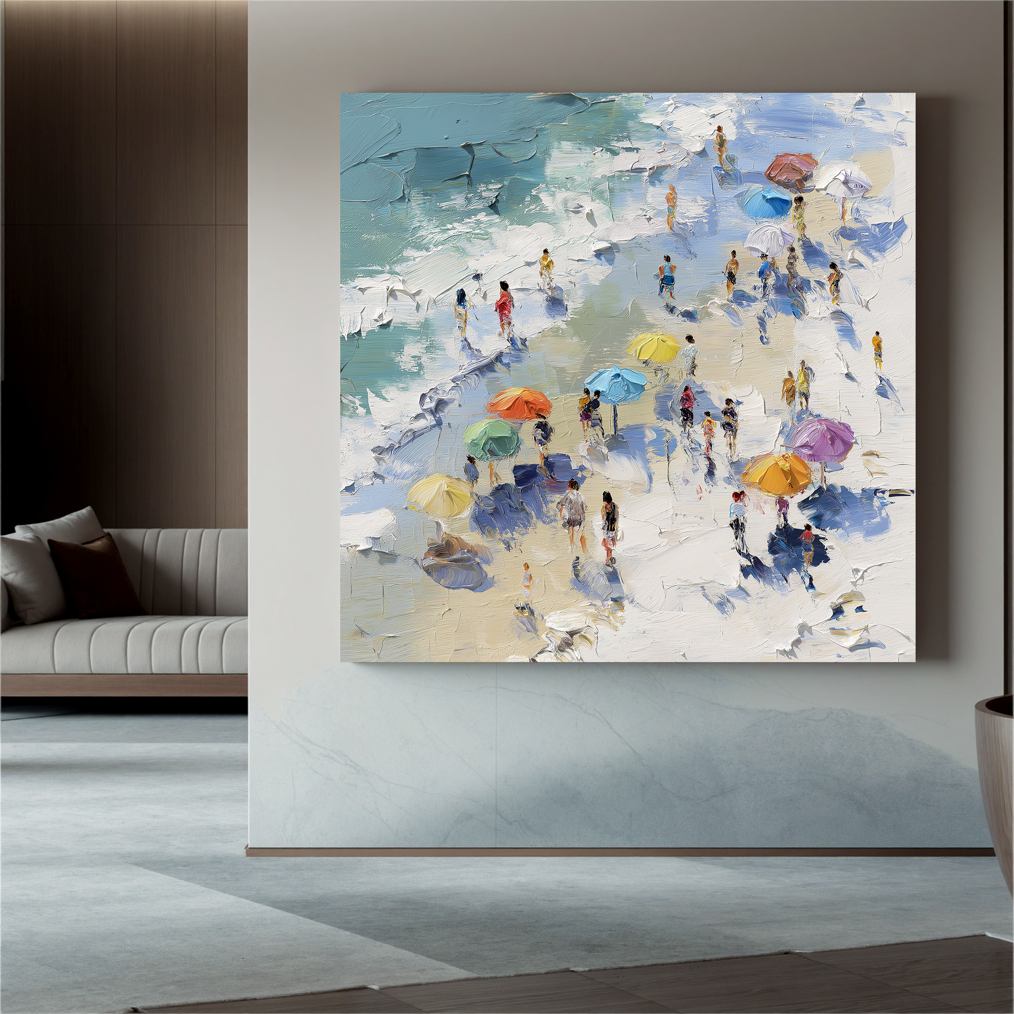 Plaster-art-texture-painting Art #ZY285