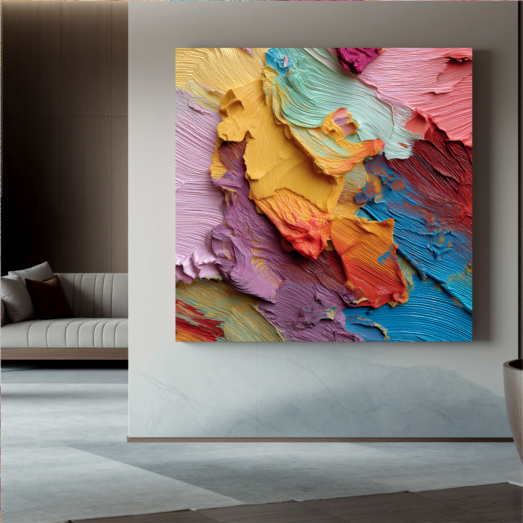 Colorful-painting Art #ZY135