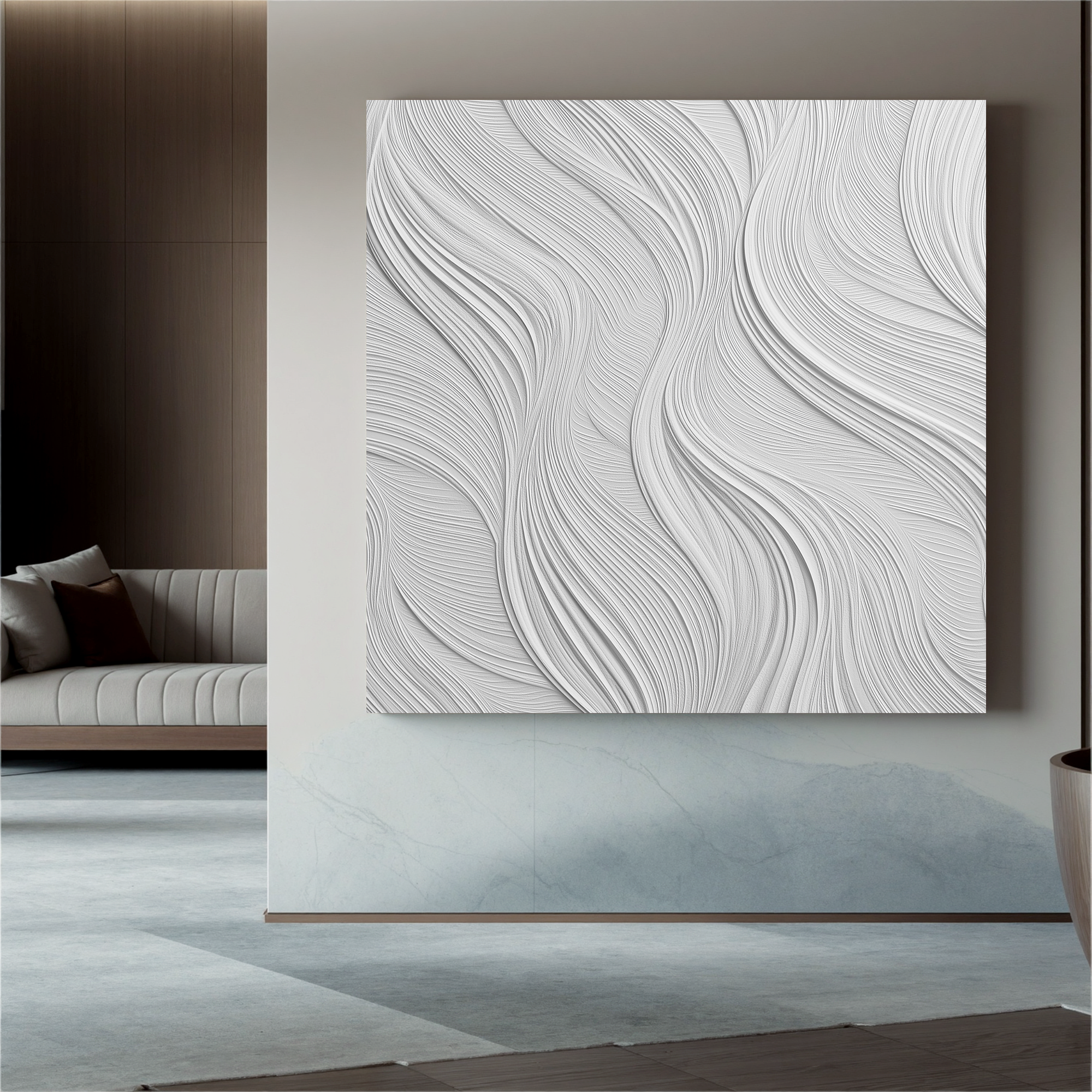 Plaster-art-texture-painting Art #ZY096