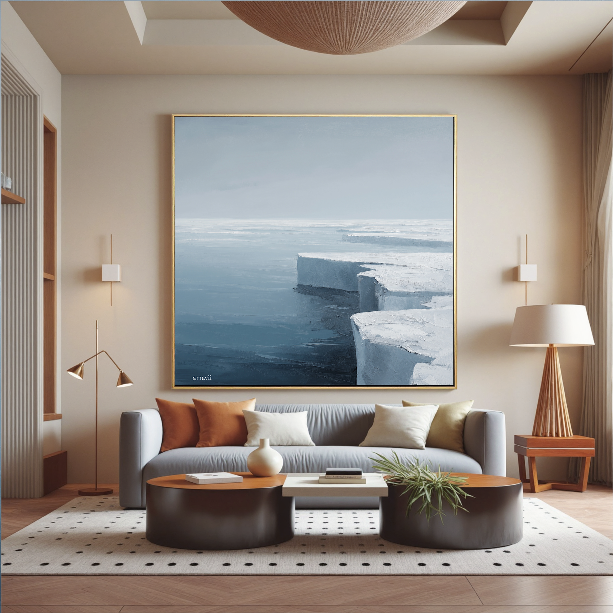 Ocean & Sky Art #ZY138