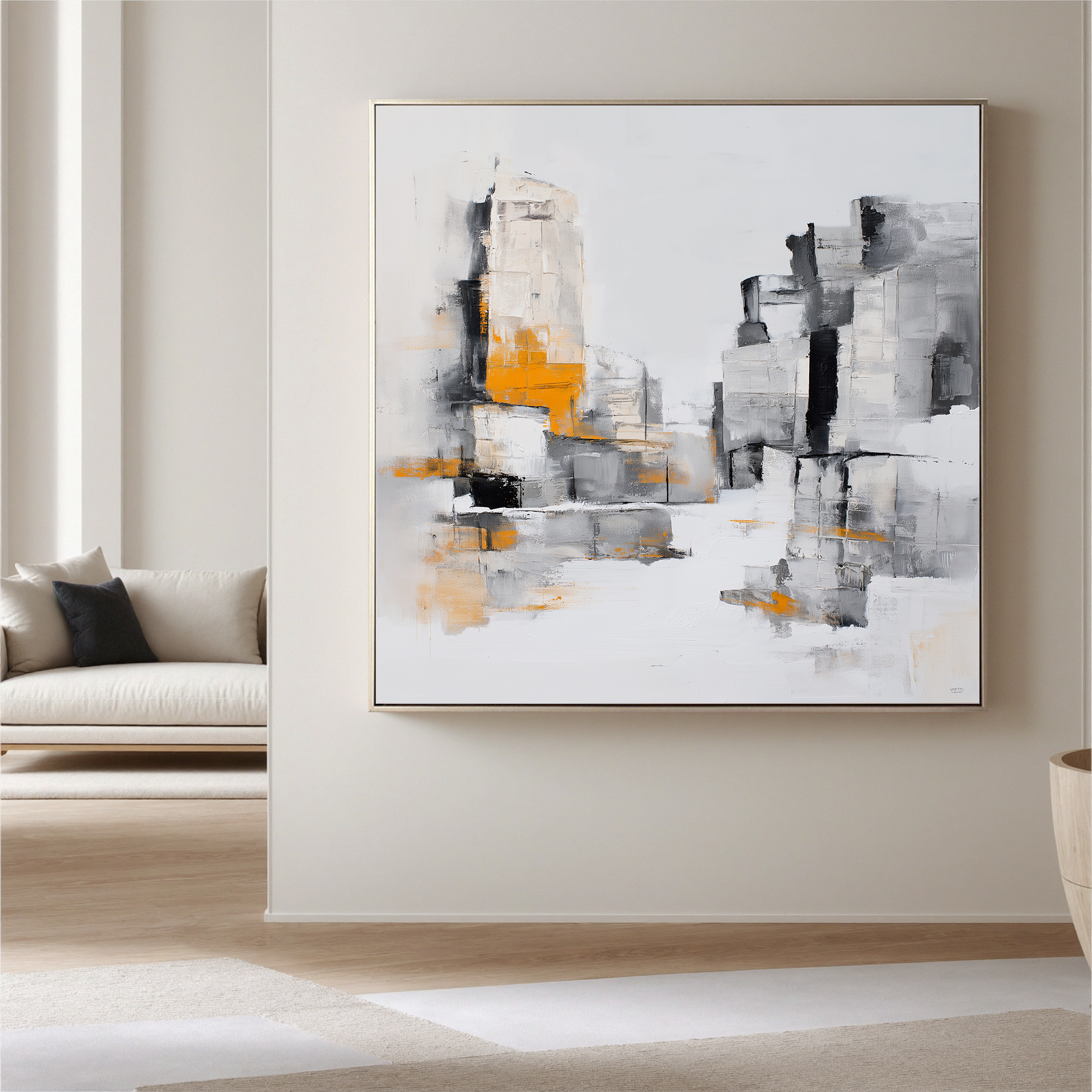 Plaster-art-texture-painting Art #ZY060