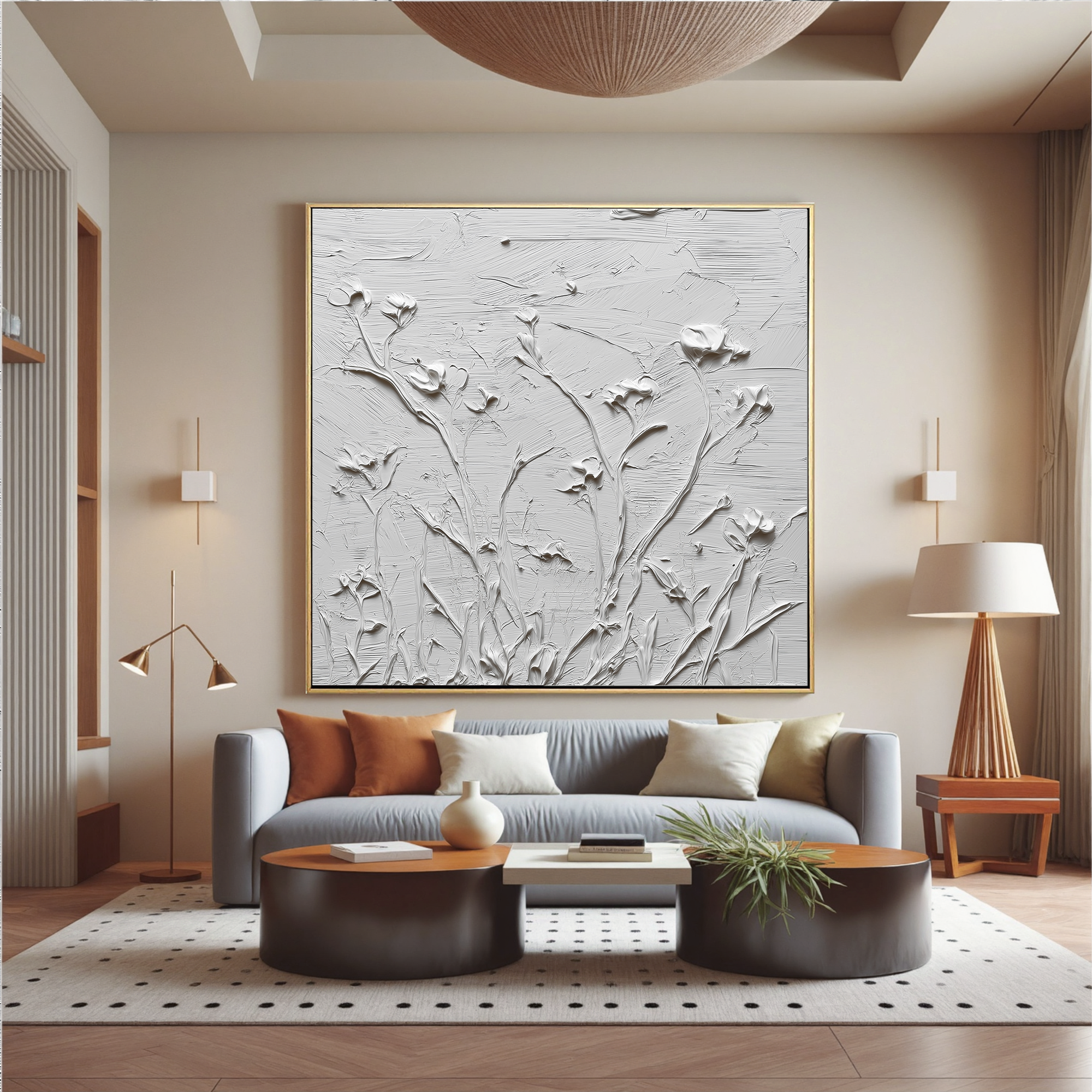 Plaster-art-texture-painting Art #ZY139