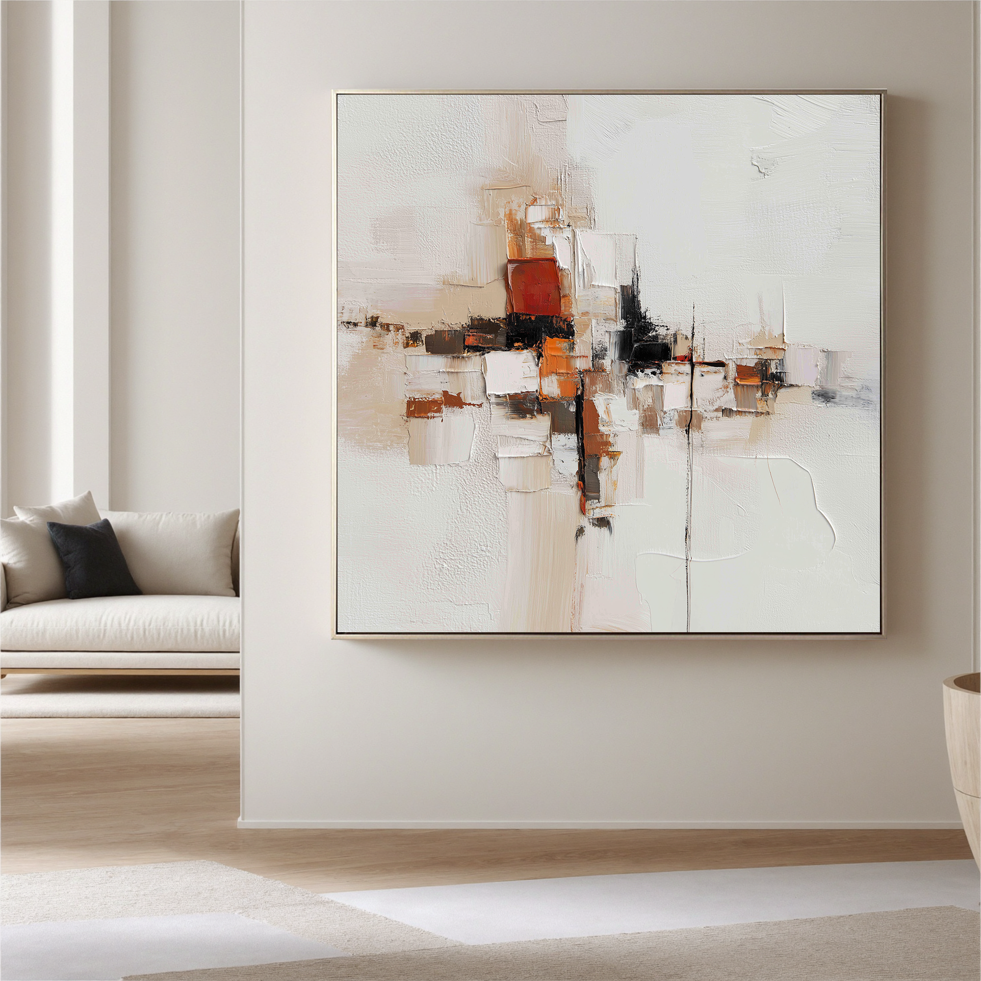 Plaster-art-texture-painting Art #ZY101