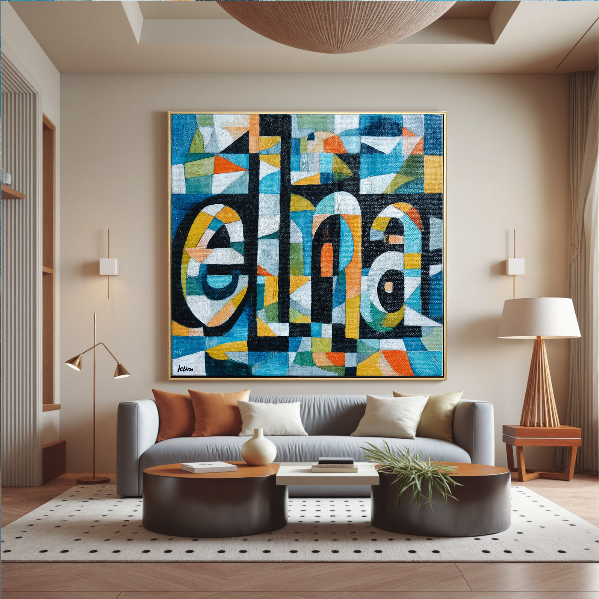 Geometry &Lines Art #ZY188