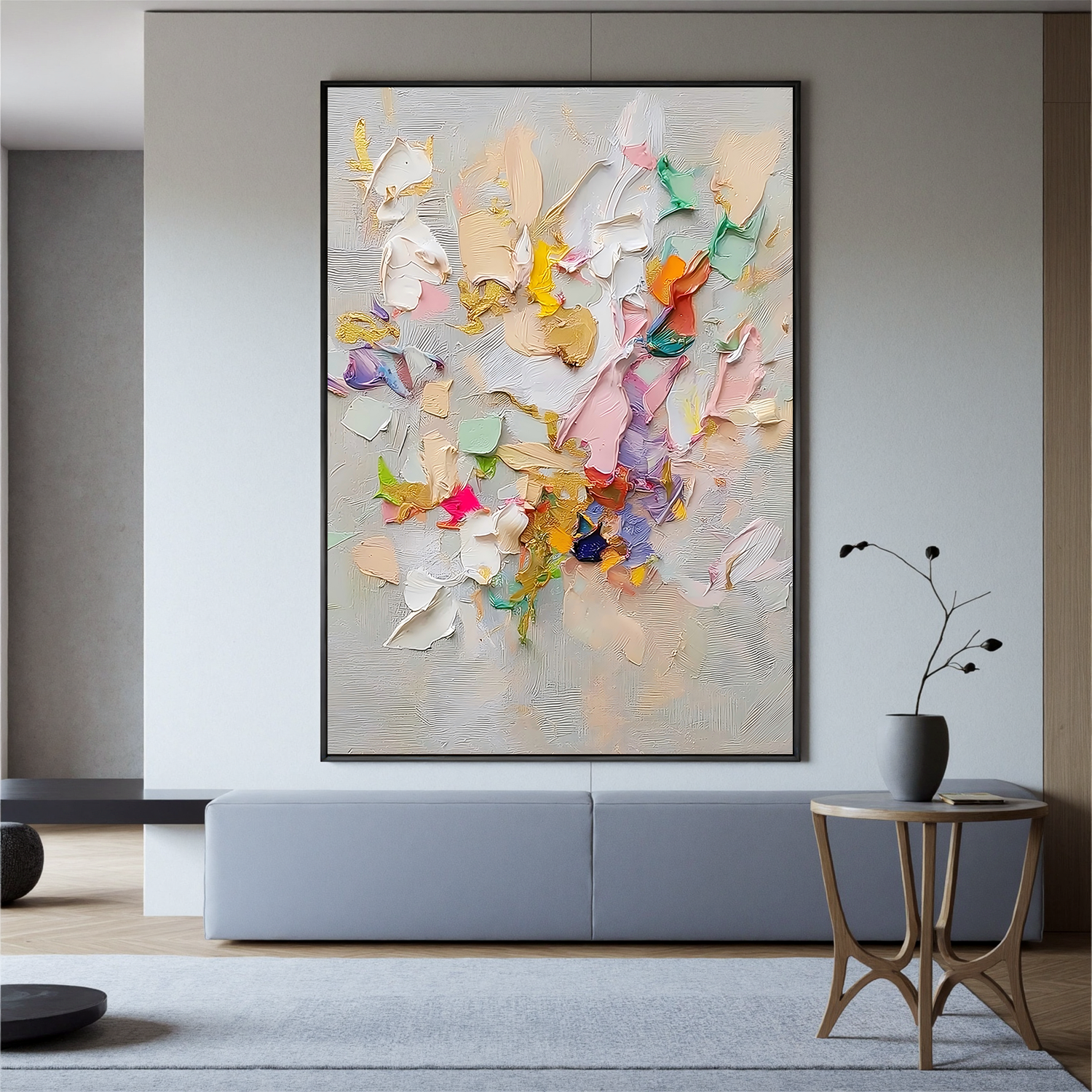 Plaster-texture-art #ZY 358