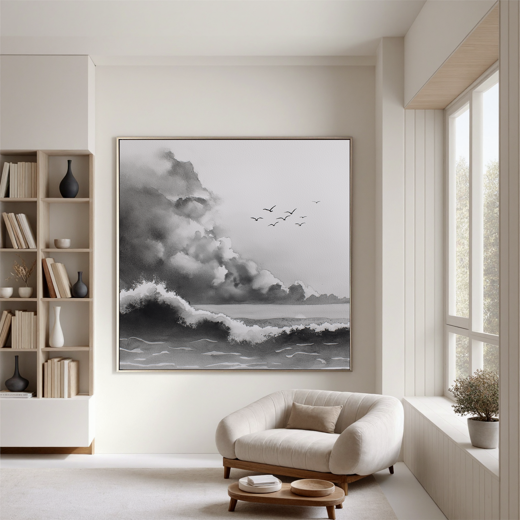 Ocean & Sky Art #ZY015