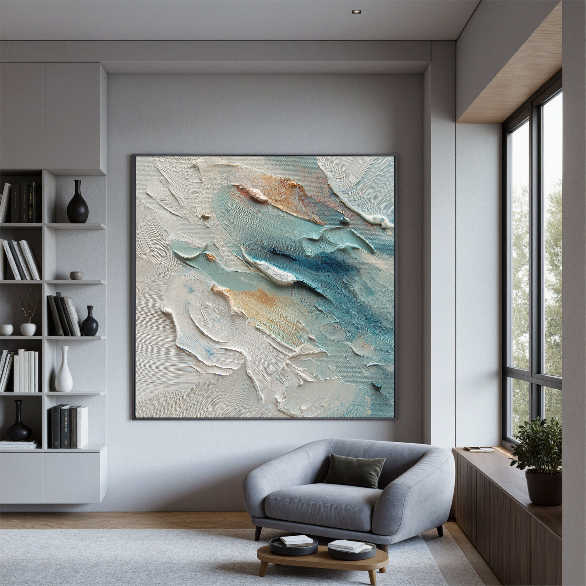 Plaster-art-texture-painting Art #ZY263