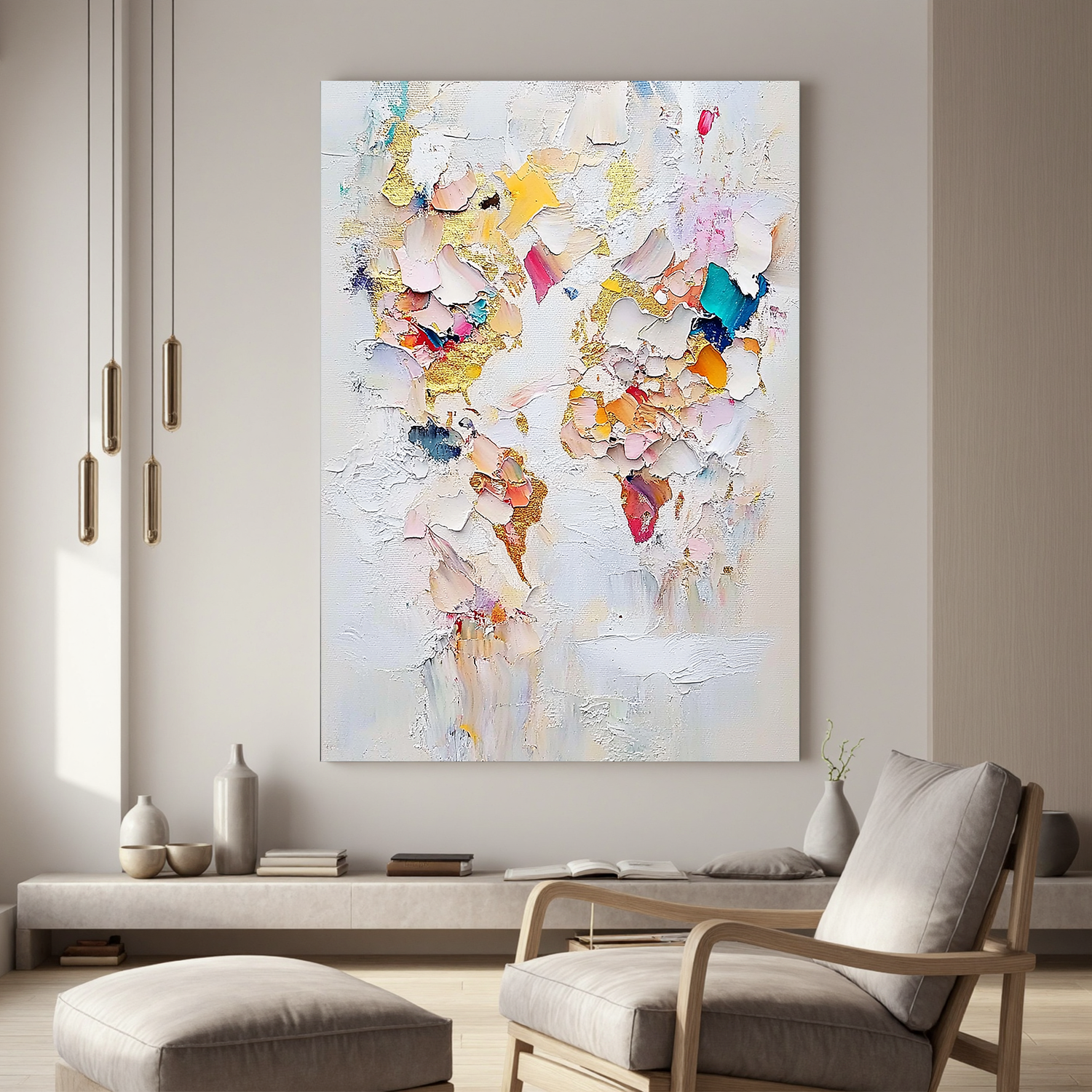 Plaster-texture-art #ZY 612