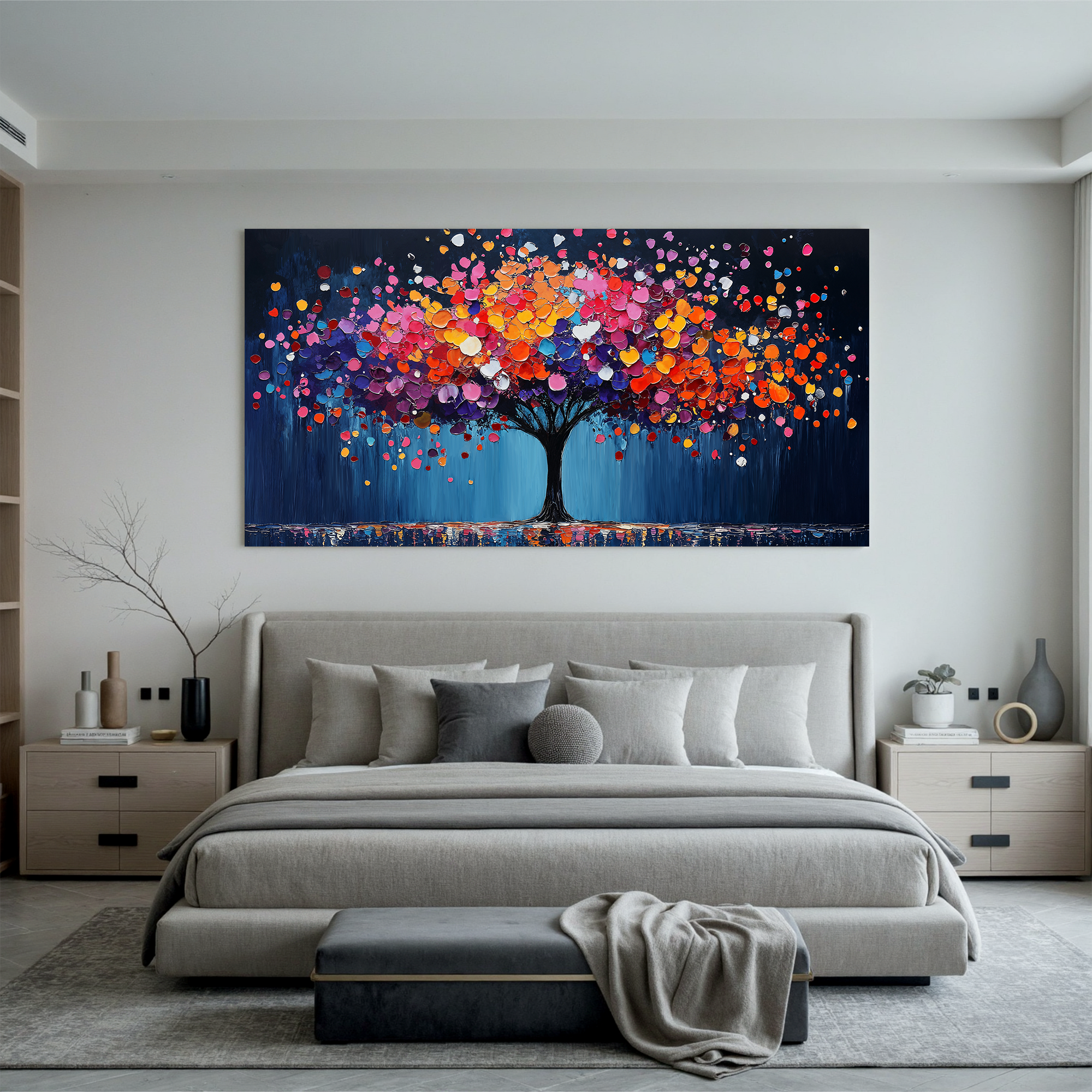 Colorful-painting-art #ZY 519