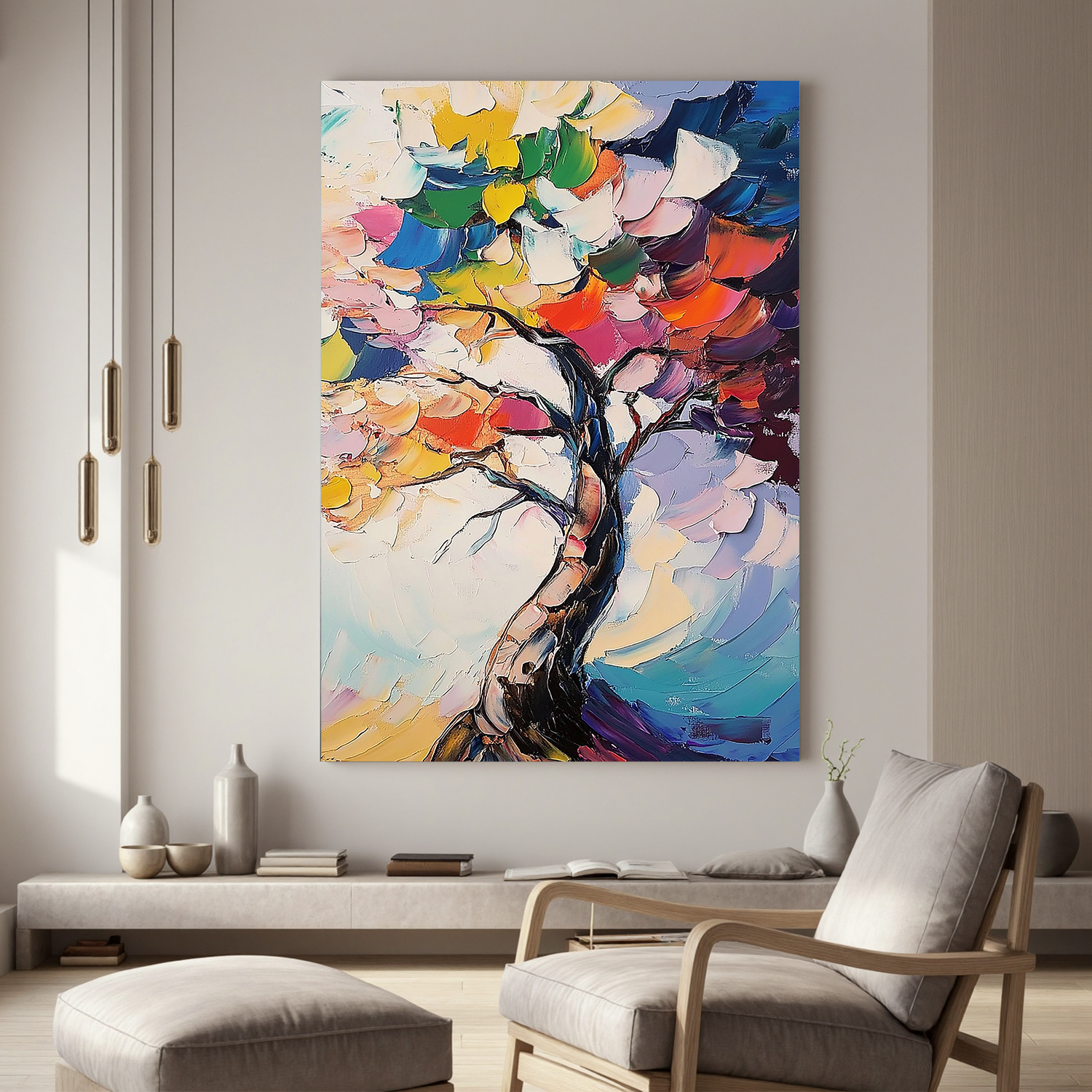 Flower-tree Art #ZY 473