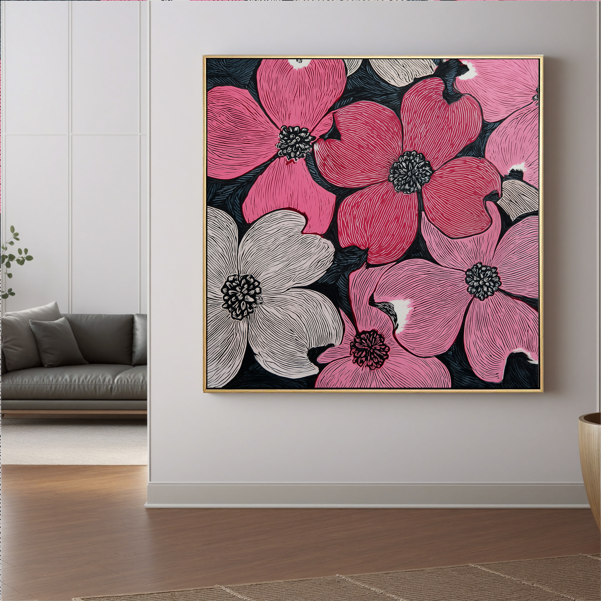 Flower-tree Art #ZY133