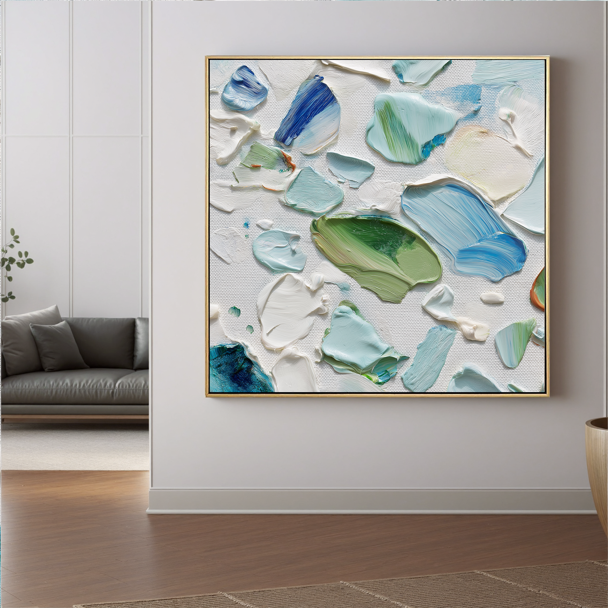 Plaster-art-texture-painting Art #ZY250