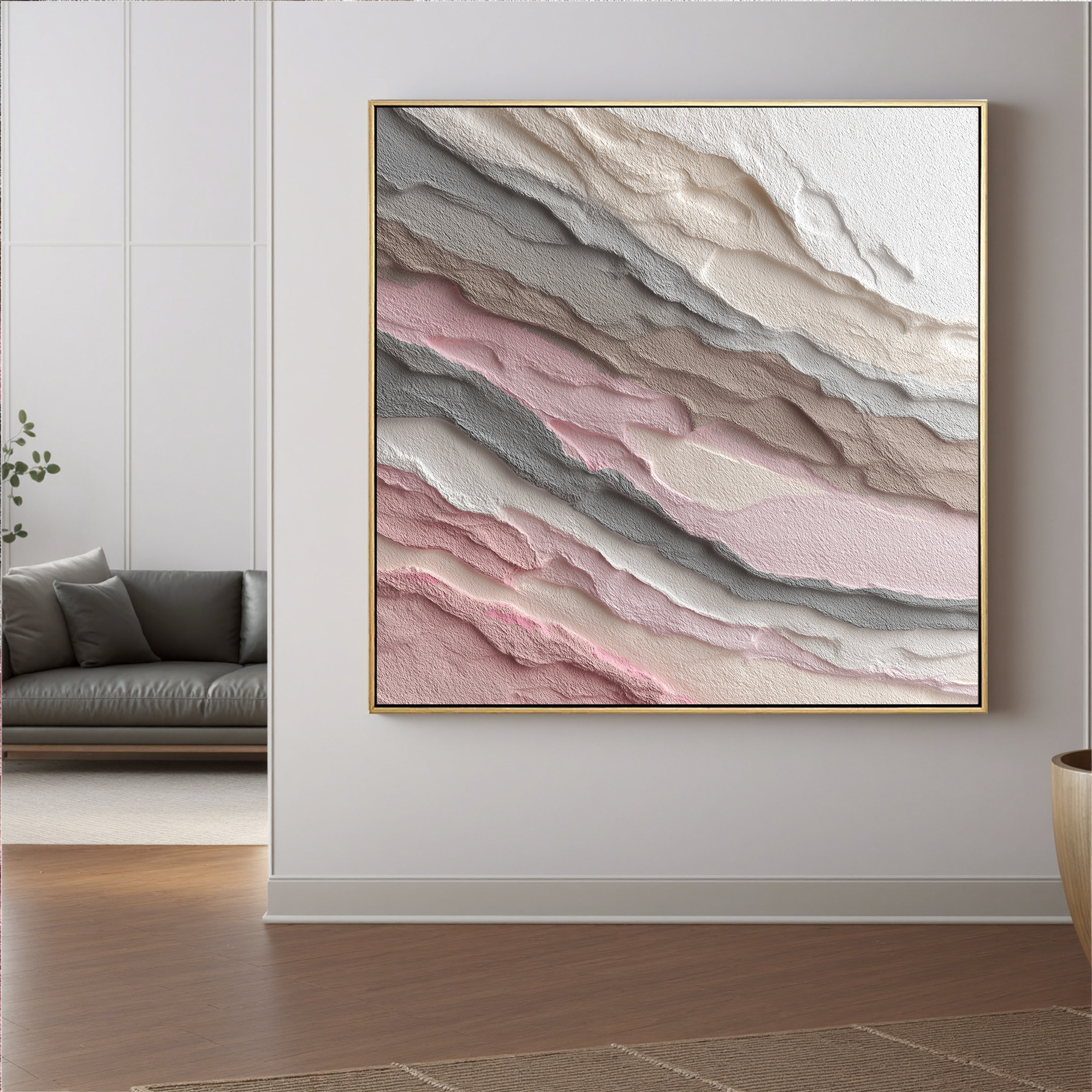 Plaster-art-texture-painting Art #ZY160